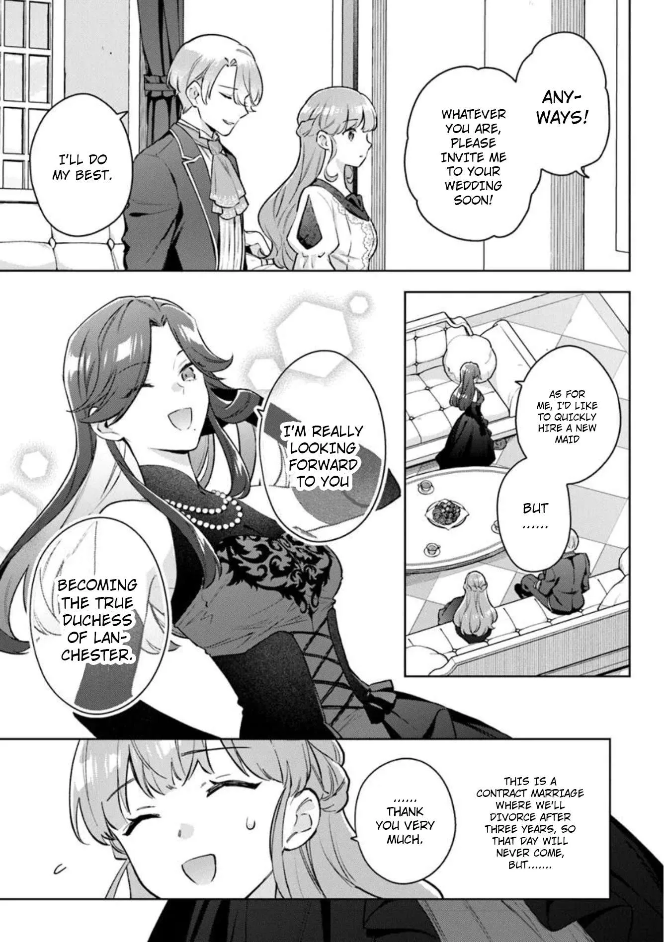 An Incompetent Woman Wants to Be a Villainess ~The Young Lady Who Married as a Substitute for Her Stepsister Didn't Notice the Duke's Doting~ Chapter 17 page 13