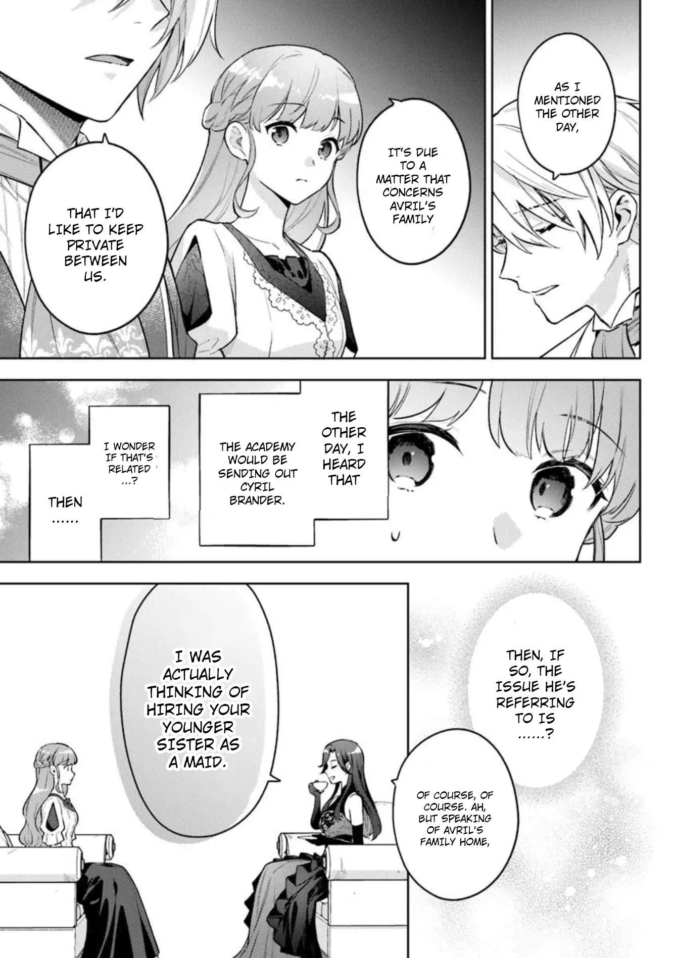 An Incompetent Woman Wants to Be a Villainess ~The Young Lady Who Married as a Substitute for Her Stepsister Didn't Notice the Duke's Doting~ Chapter 17 page 7