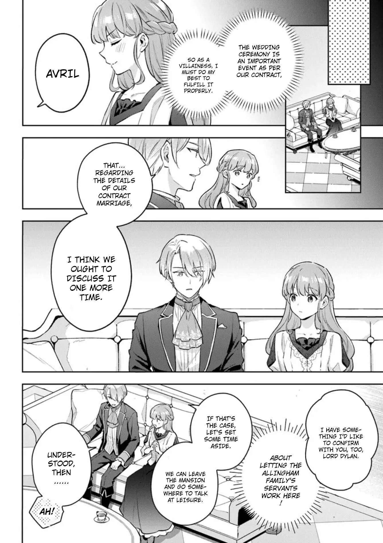 An Incompetent Woman Wants to Be a Villainess ~The Young Lady Who Married as a Substitute for Her Stepsister Didn't Notice the Duke's Doting~ Chapter 17 page 14