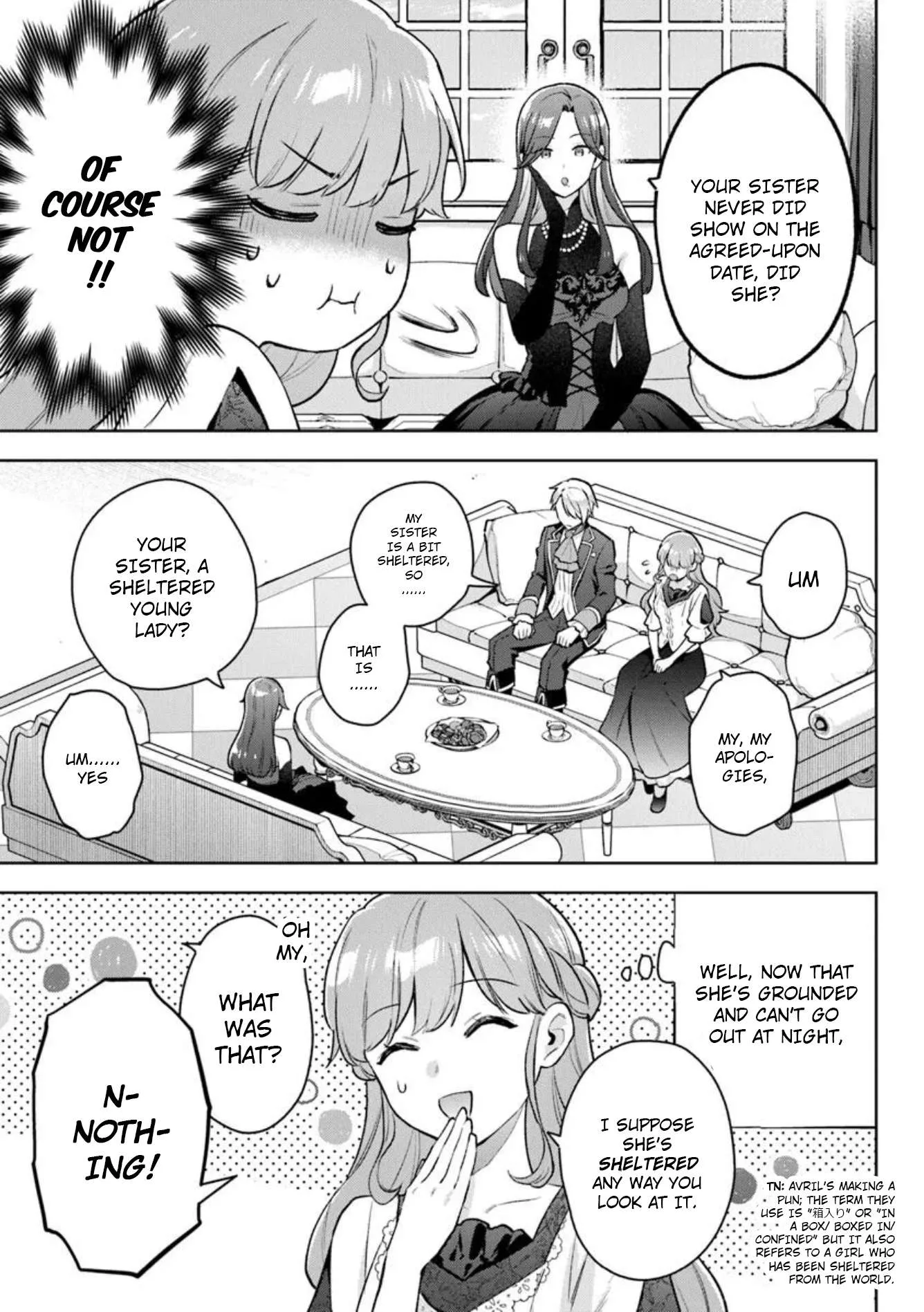 An Incompetent Woman Wants to Be a Villainess ~The Young Lady Who Married as a Substitute for Her Stepsister Didn't Notice the Duke's Doting~ Chapter 17 page 9