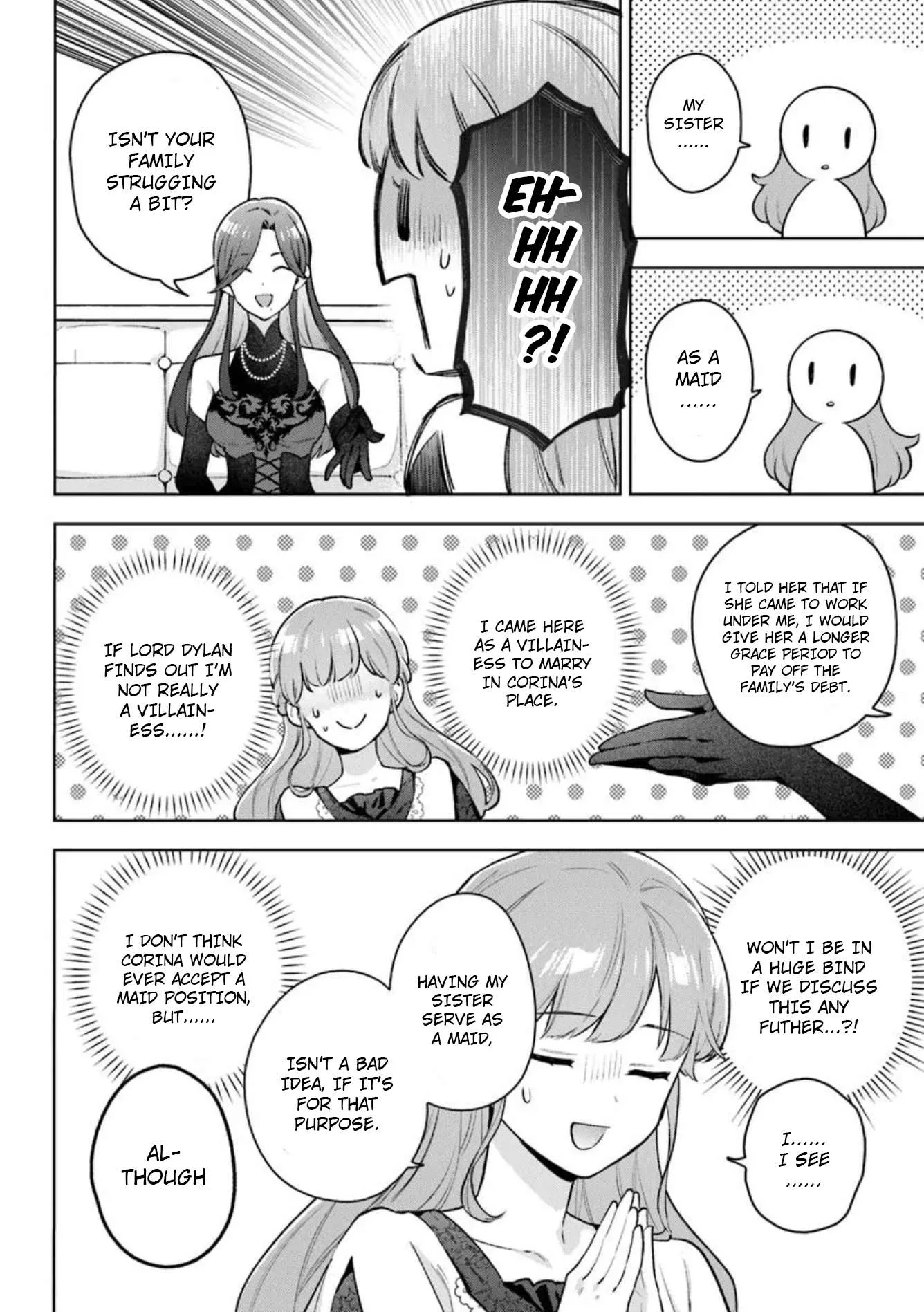An Incompetent Woman Wants to Be a Villainess ~The Young Lady Who Married as a Substitute for Her Stepsister Didn't Notice the Duke's Doting~ Chapter 17 page 8