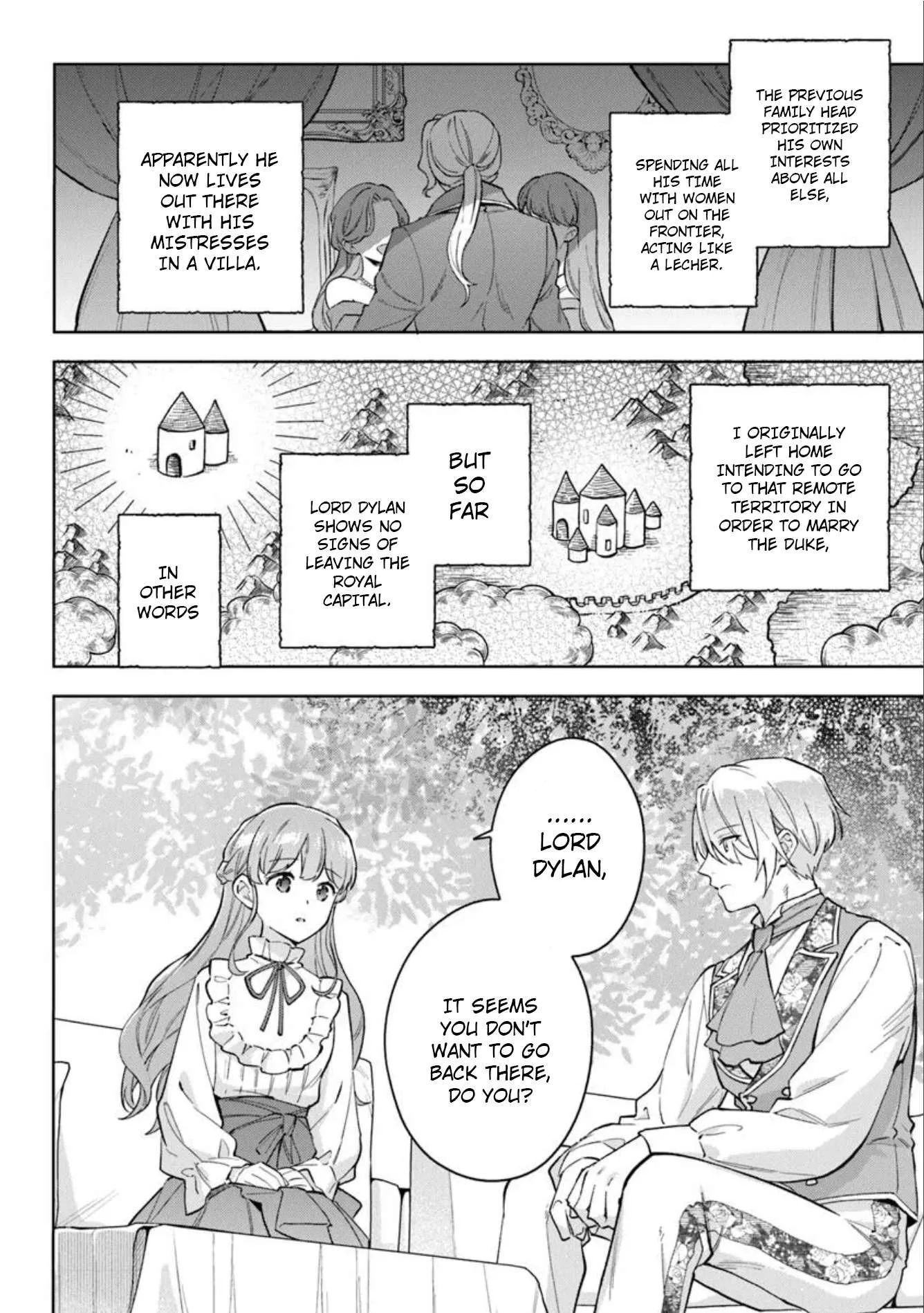 An Incompetent Woman Wants to Be a Villainess ~The Young Lady Who Married as a Substitute for Her Stepsister Didn't Notice the Duke's Doting~ Chapter 18 page 12