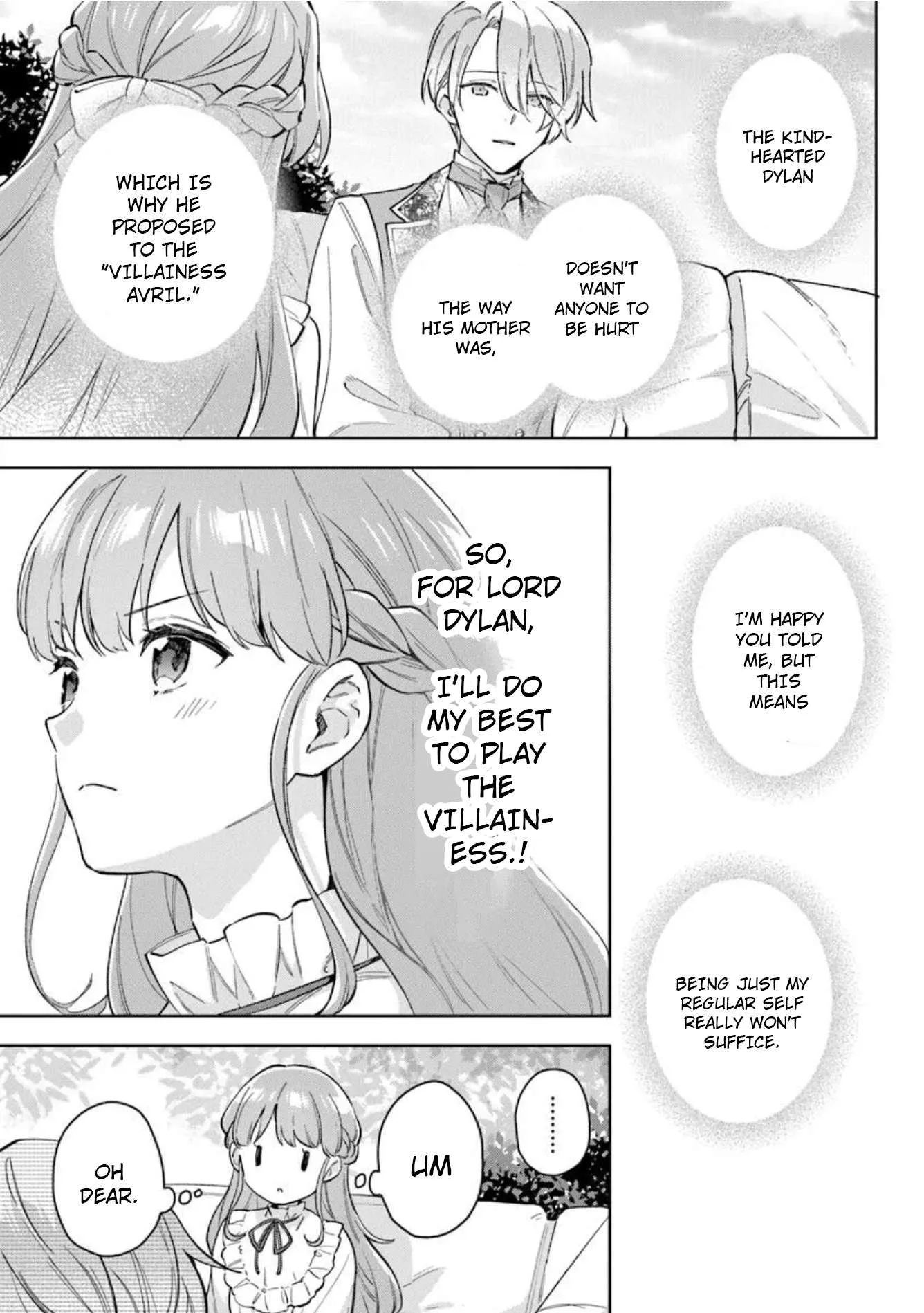 An Incompetent Woman Wants to Be a Villainess ~The Young Lady Who Married as a Substitute for Her Stepsister Didn't Notice the Duke's Doting~ Chapter 18 page 23