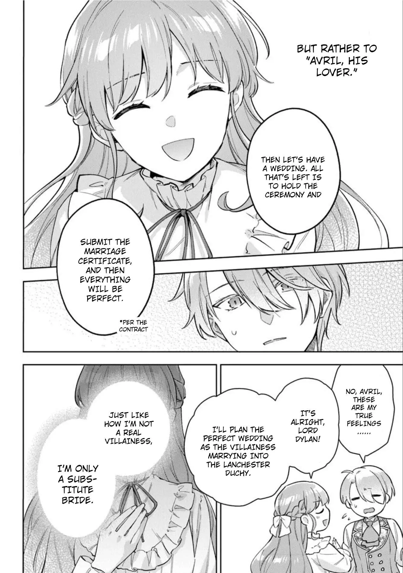 An Incompetent Woman Wants to Be a Villainess ~The Young Lady Who Married as a Substitute for Her Stepsister Didn't Notice the Duke's Doting~ Chapter 18 page 22