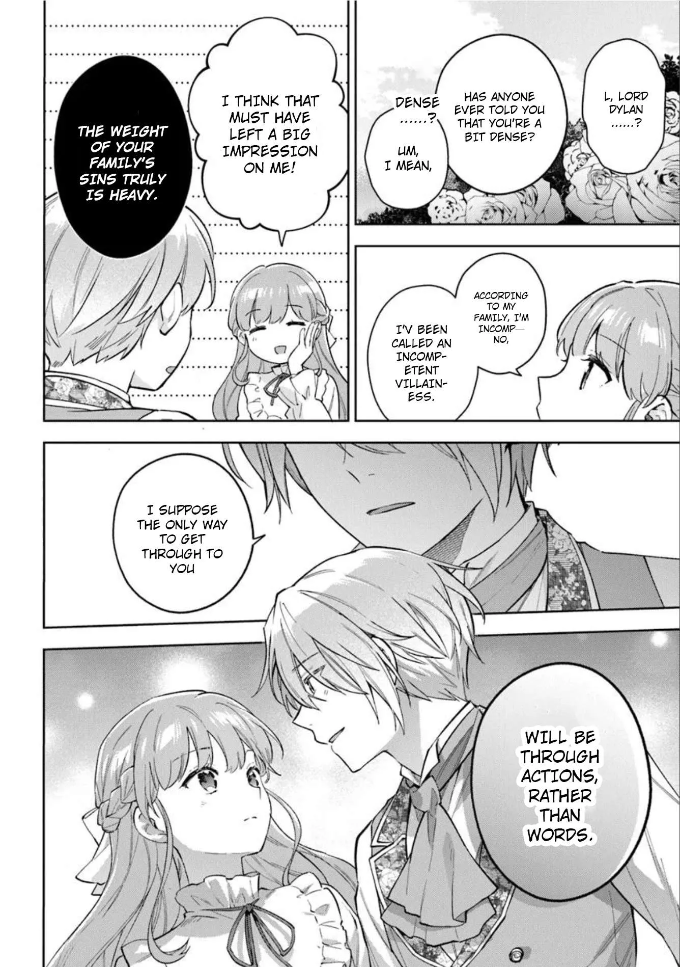 An Incompetent Woman Wants to Be a Villainess ~The Young Lady Who Married as a Substitute for Her Stepsister Didn't Notice the Duke's Doting~ Chapter 18 page 26