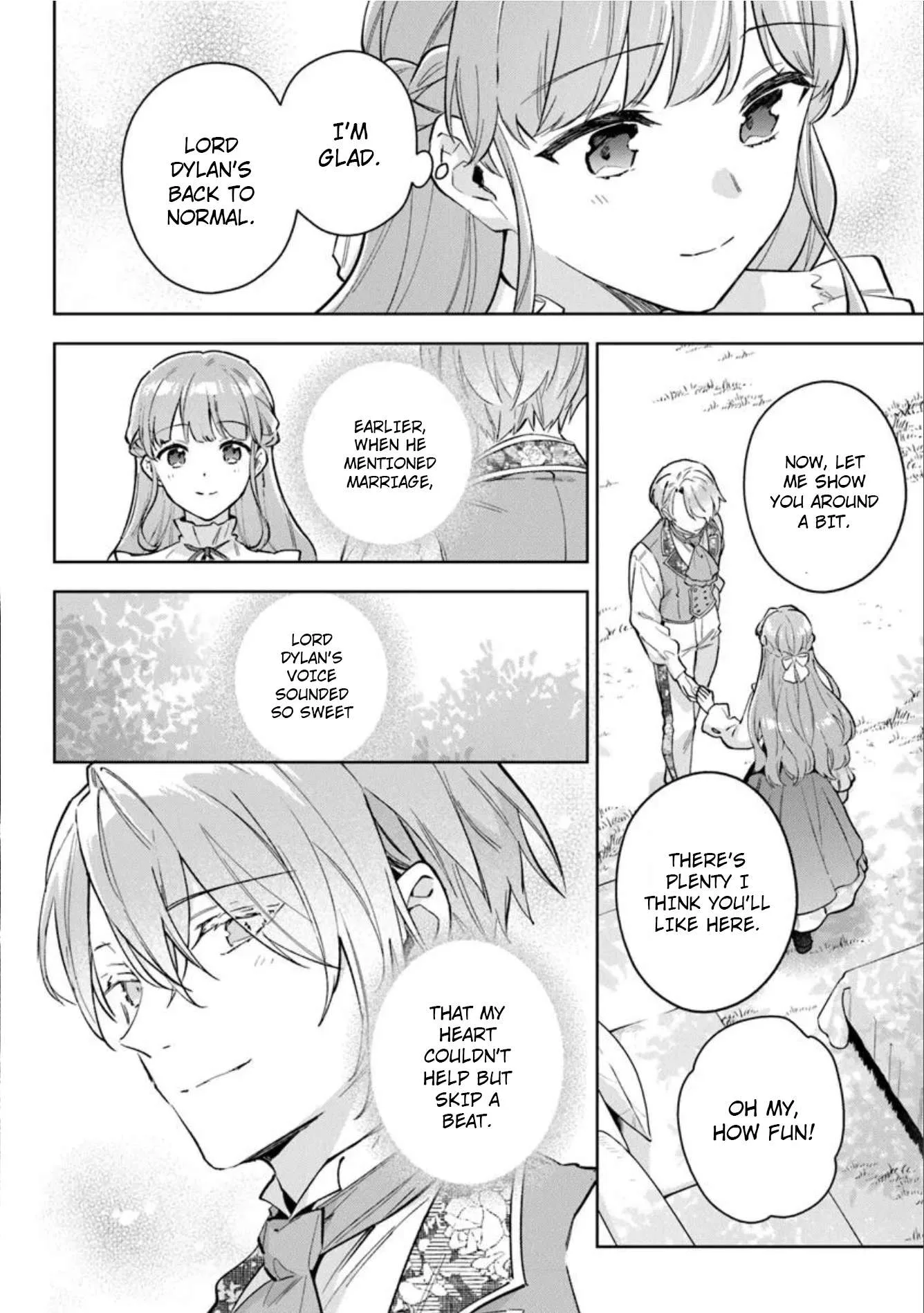 An Incompetent Woman Wants to Be a Villainess ~The Young Lady Who Married as a Substitute for Her Stepsister Didn't Notice the Duke's Doting~ Chapter 18 page 28