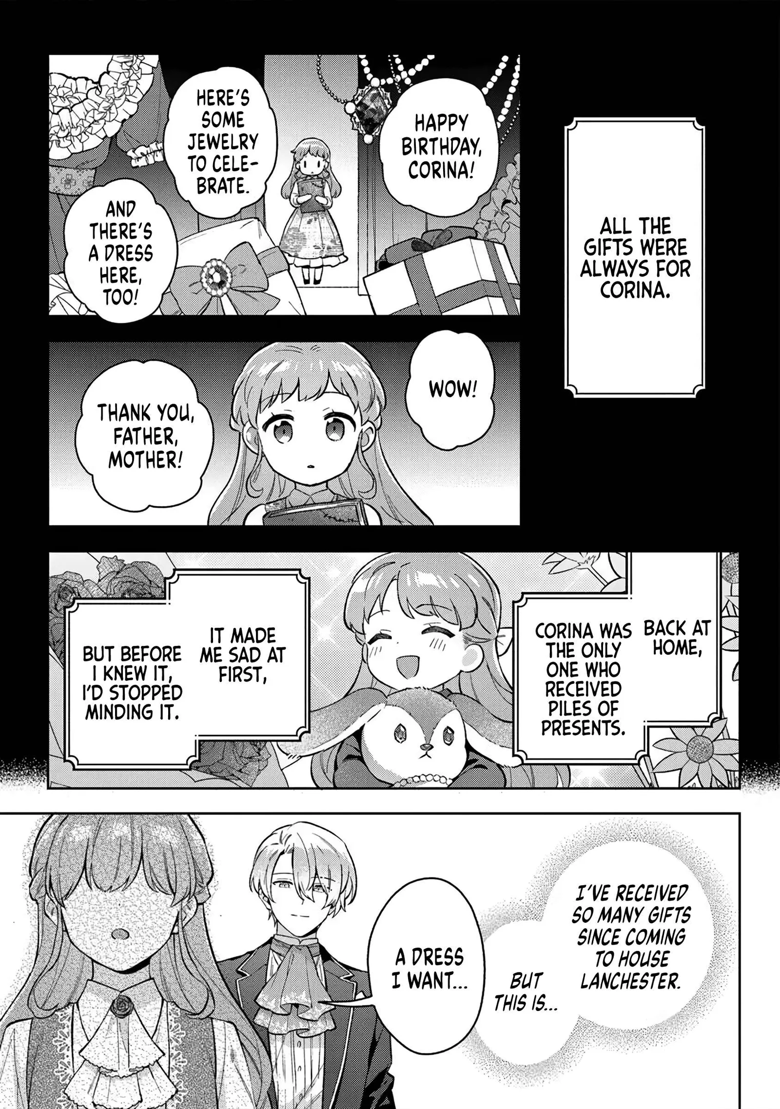 An Incompetent Woman Wants to Be a Villainess ~The Young Lady Who Married as a Substitute for Her Stepsister Didn't Notice the Duke's Doting~ Chapter 19 page 9