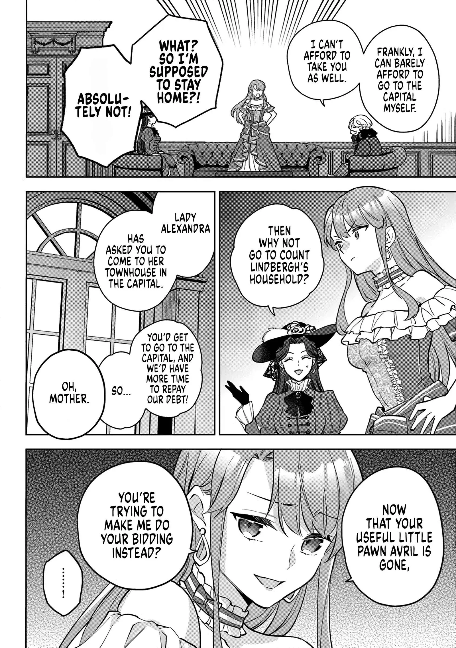 An Incompetent Woman Wants to Be a Villainess ~The Young Lady Who Married as a Substitute for Her Stepsister Didn't Notice the Duke's Doting~ Chapter 19 page 24