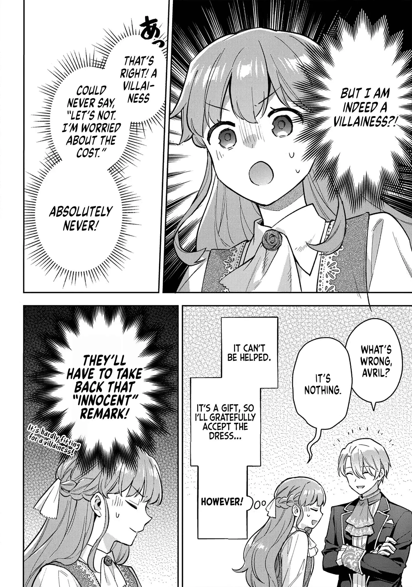An Incompetent Woman Wants to Be a Villainess ~The Young Lady Who Married as a Substitute for Her Stepsister Didn't Notice the Duke's Doting~ Chapter 19 page 16