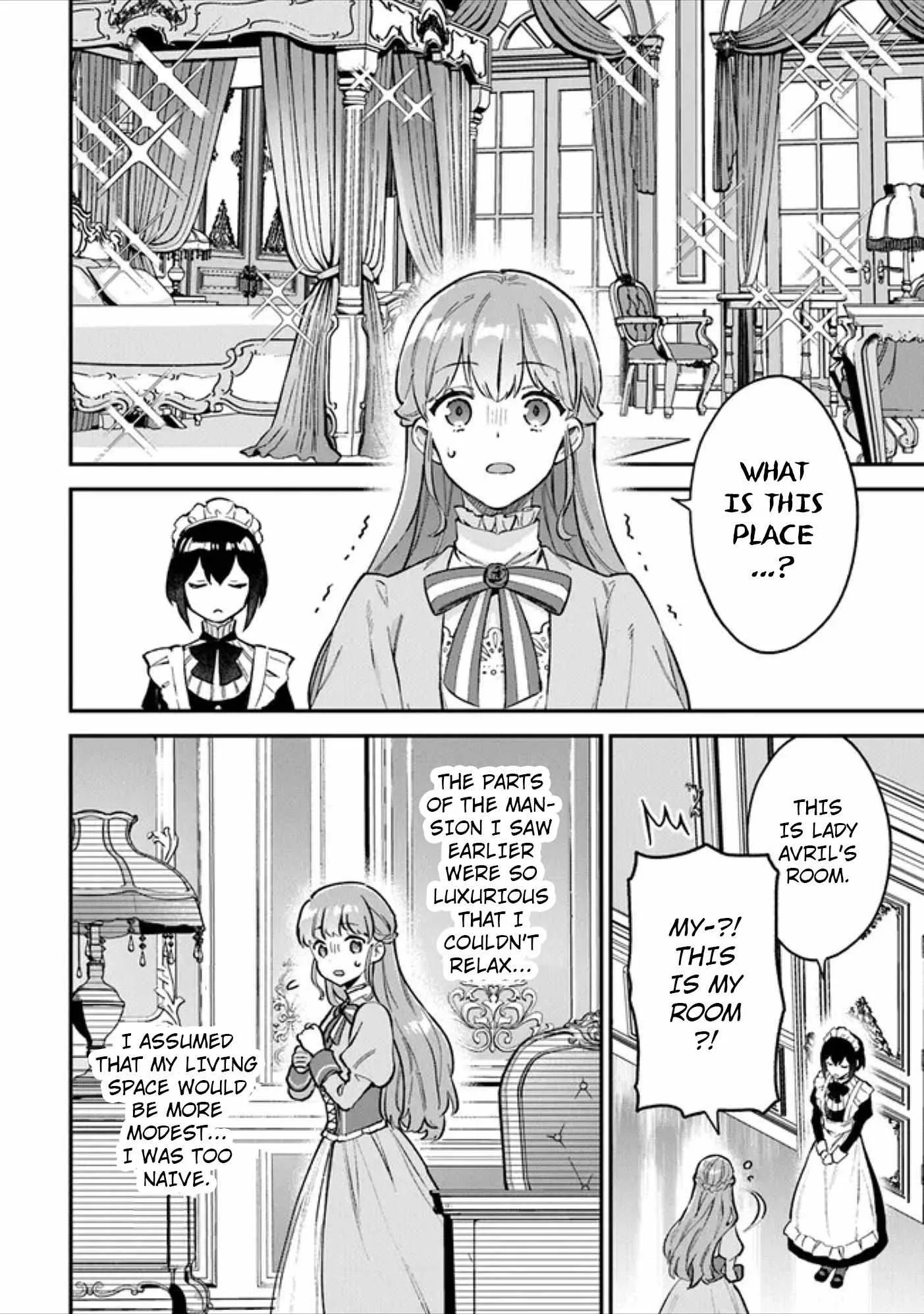 An Incompetent Woman Wants to Be a Villainess ~The Young Lady Who Married as a Substitute for Her Stepsister Didn't Notice the Duke's Doting~ Chapter 2.1 page 12