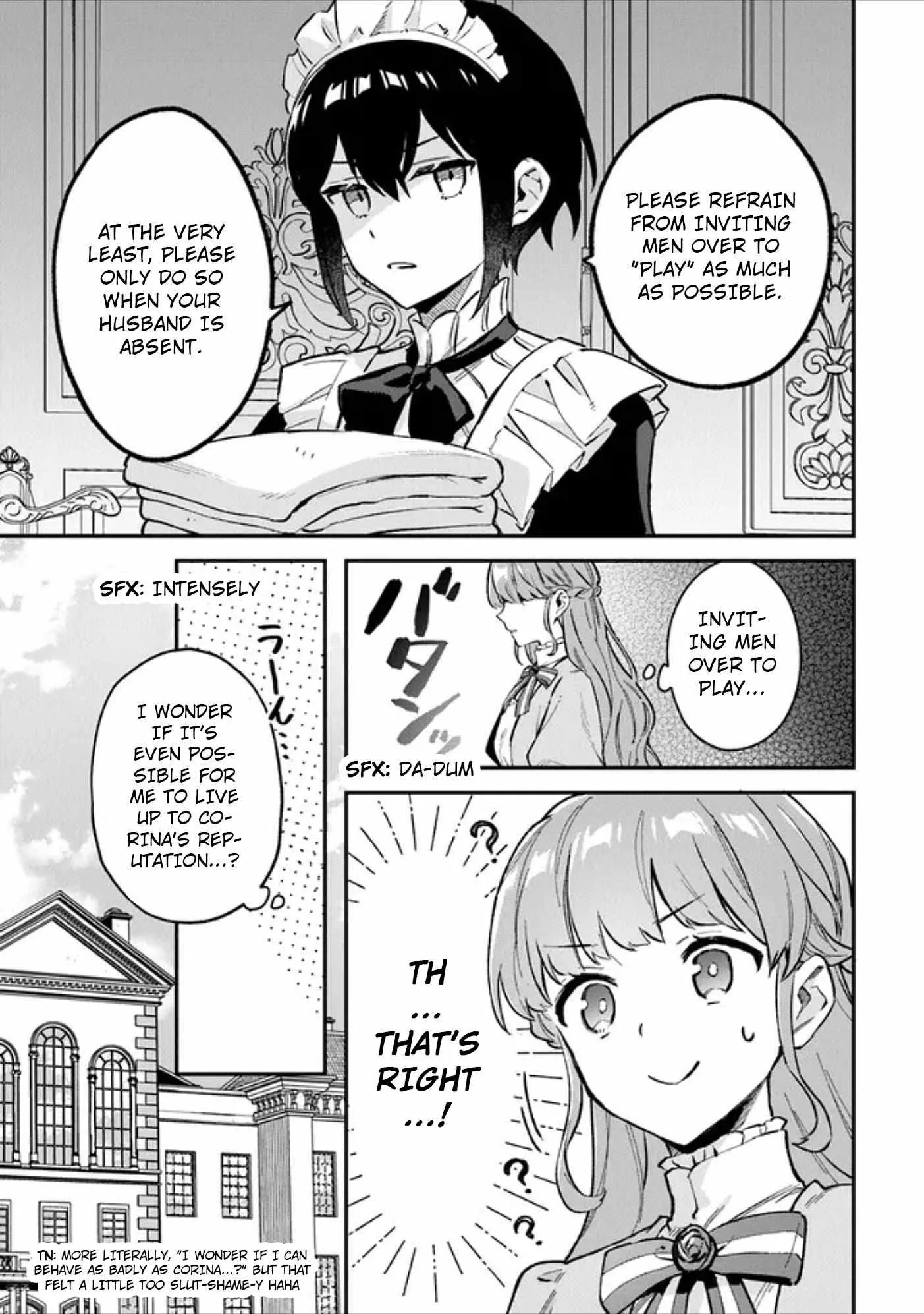An Incompetent Woman Wants to Be a Villainess ~The Young Lady Who Married as a Substitute for Her Stepsister Didn't Notice the Duke's Doting~ Chapter 2.1 page 17