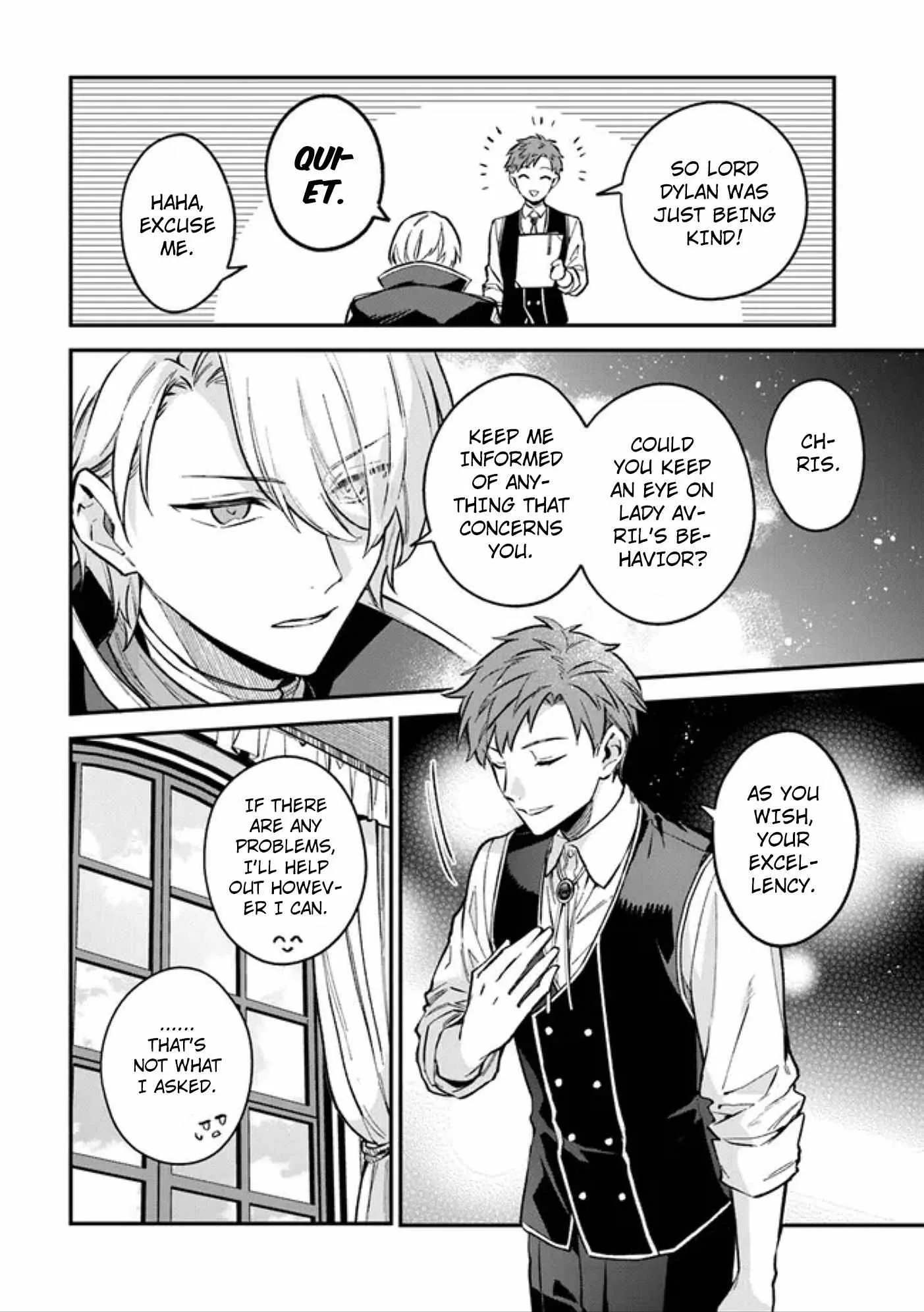An Incompetent Woman Wants to Be a Villainess ~The Young Lady Who Married as a Substitute for Her Stepsister Didn't Notice the Duke's Doting~ Chapter 2.2 page 6