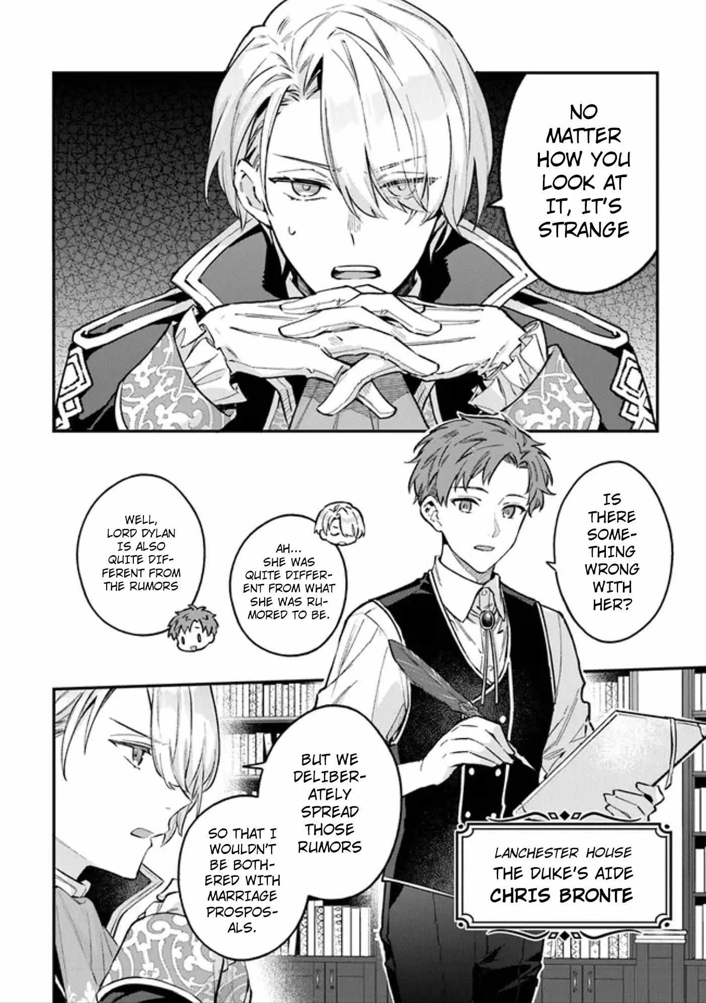 An Incompetent Woman Wants to Be a Villainess ~The Young Lady Who Married as a Substitute for Her Stepsister Didn't Notice the Duke's Doting~ Chapter 2.2 page 2