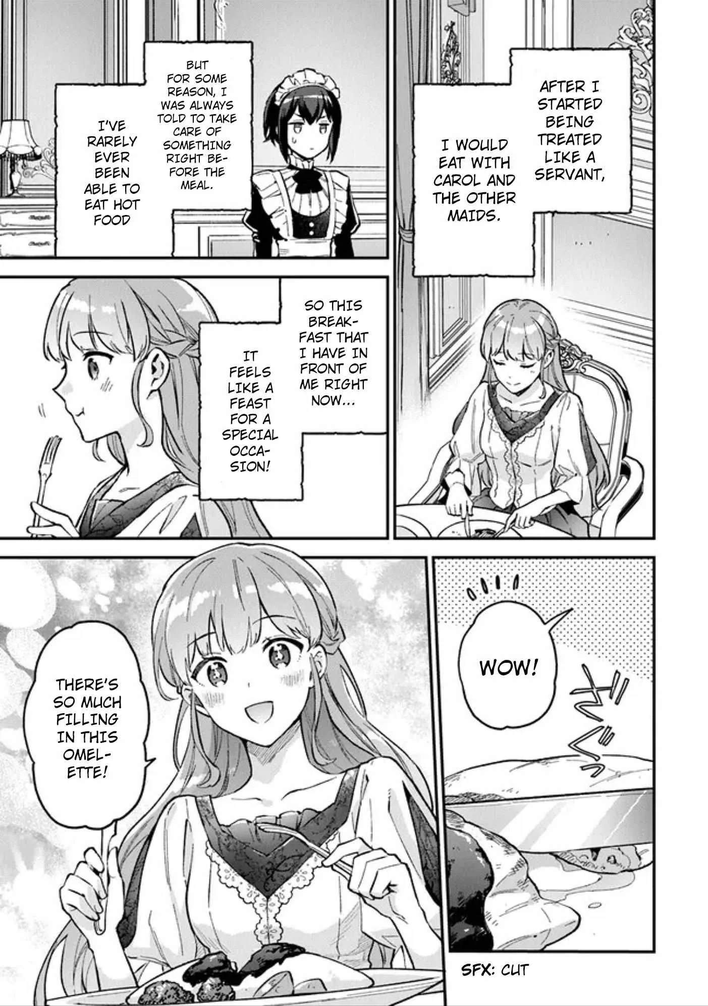 An Incompetent Woman Wants to Be a Villainess ~The Young Lady Who Married as a Substitute for Her Stepsister Didn't Notice the Duke's Doting~ Chapter 2.2 page 9