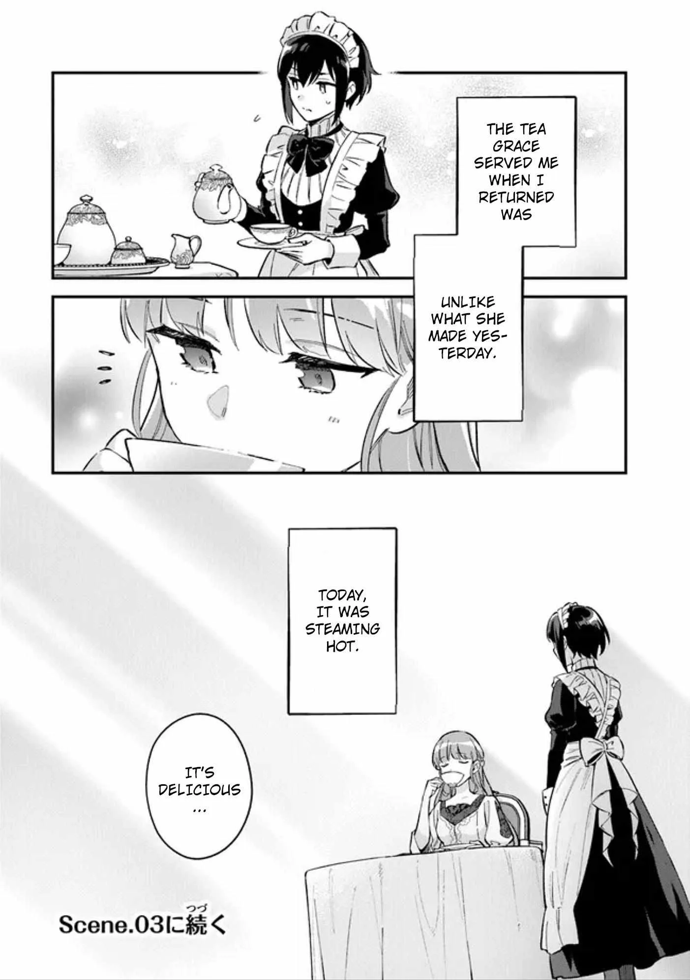 An Incompetent Woman Wants to Be a Villainess ~The Young Lady Who Married as a Substitute for Her Stepsister Didn't Notice the Duke's Doting~ Chapter 2.2 page 18