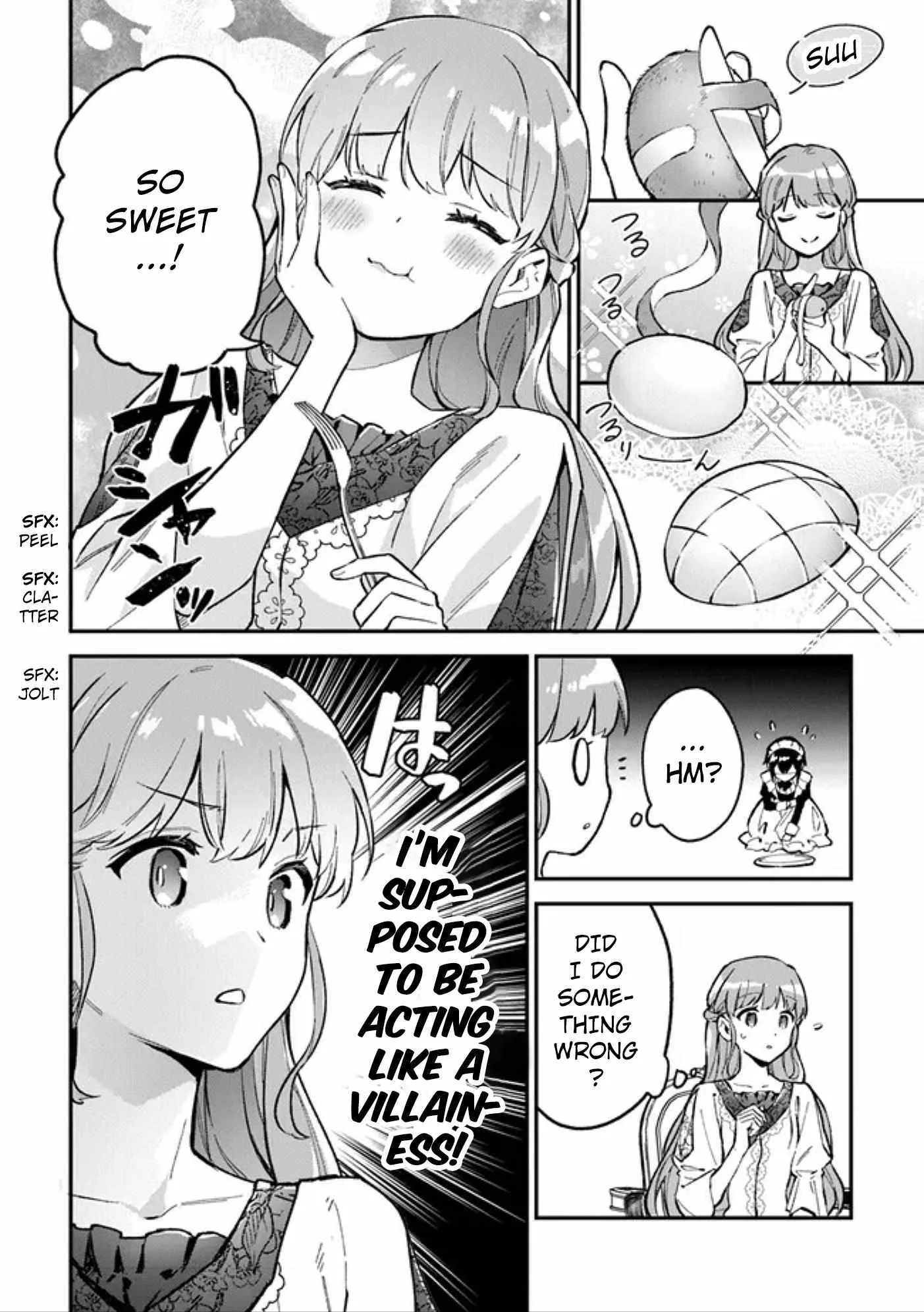 An Incompetent Woman Wants to Be a Villainess ~The Young Lady Who Married as a Substitute for Her Stepsister Didn't Notice the Duke's Doting~ Chapter 2.2 page 14