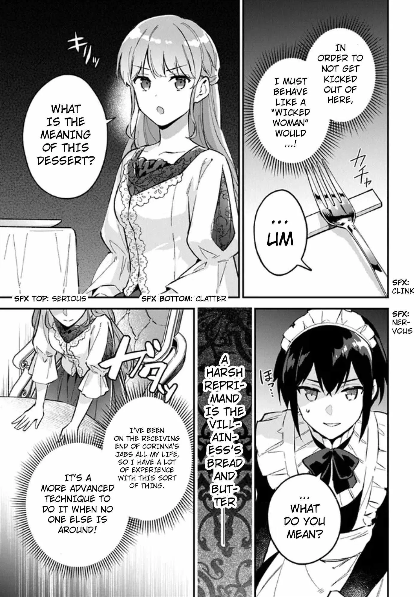 An Incompetent Woman Wants to Be a Villainess ~The Young Lady Who Married as a Substitute for Her Stepsister Didn't Notice the Duke's Doting~ Chapter 2.2 page 15