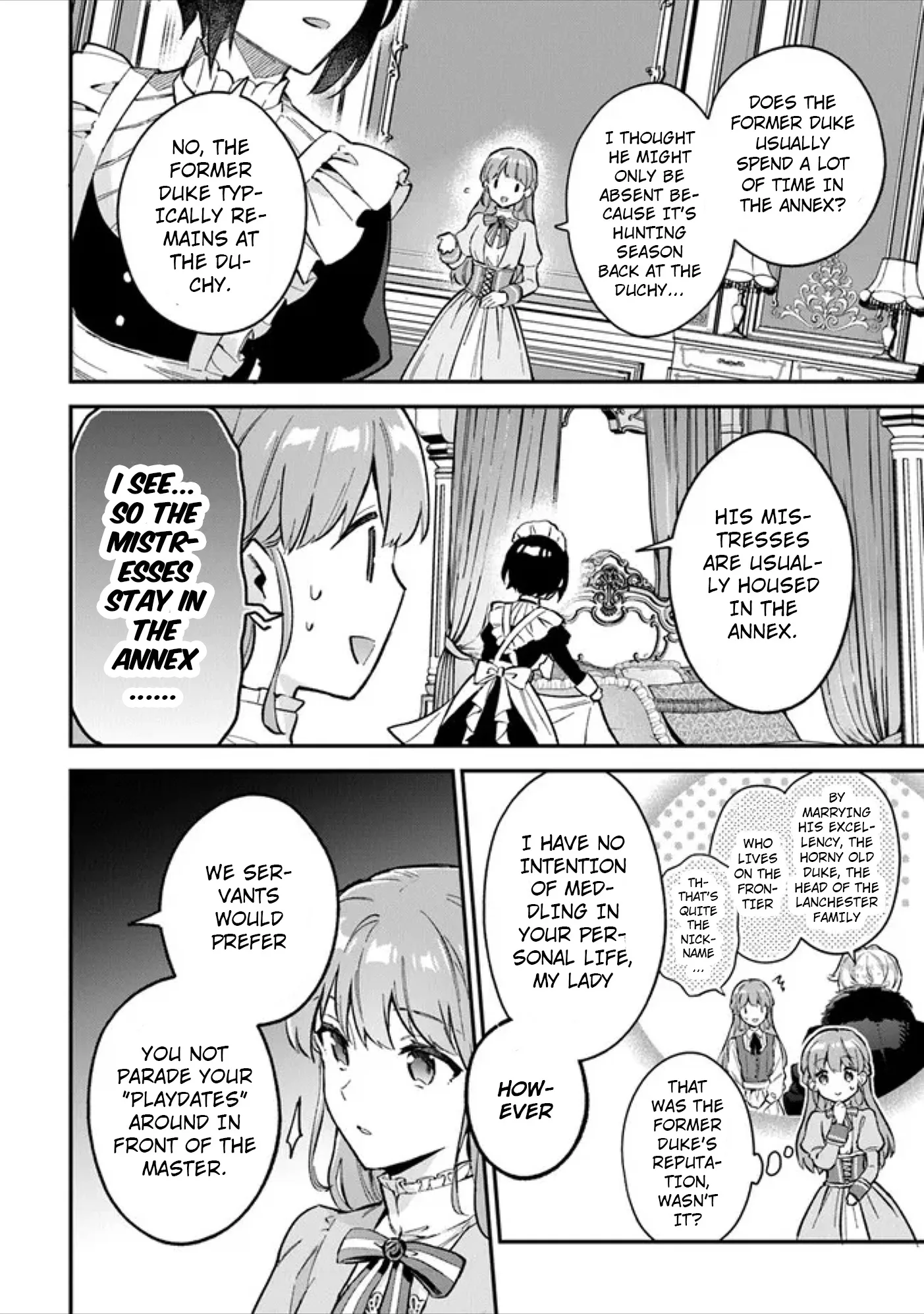 An Incompetent Woman Wants to Be a Villainess ~The Young Lady Who Married as a Substitute for Her Stepsister Didn't Notice the Duke's Doting~ Chapter 2 page 16