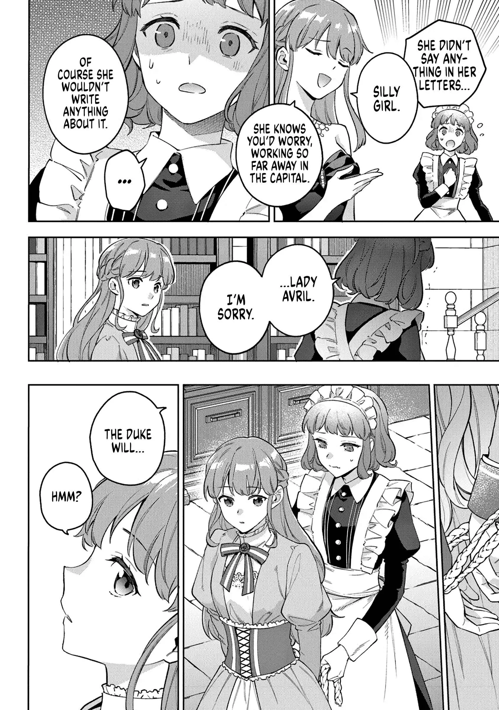 An Incompetent Woman Wants to Be a Villainess ~The Young Lady Who Married as a Substitute for Her Stepsister Didn't Notice the Duke's Doting~ Chapter 20 page 16