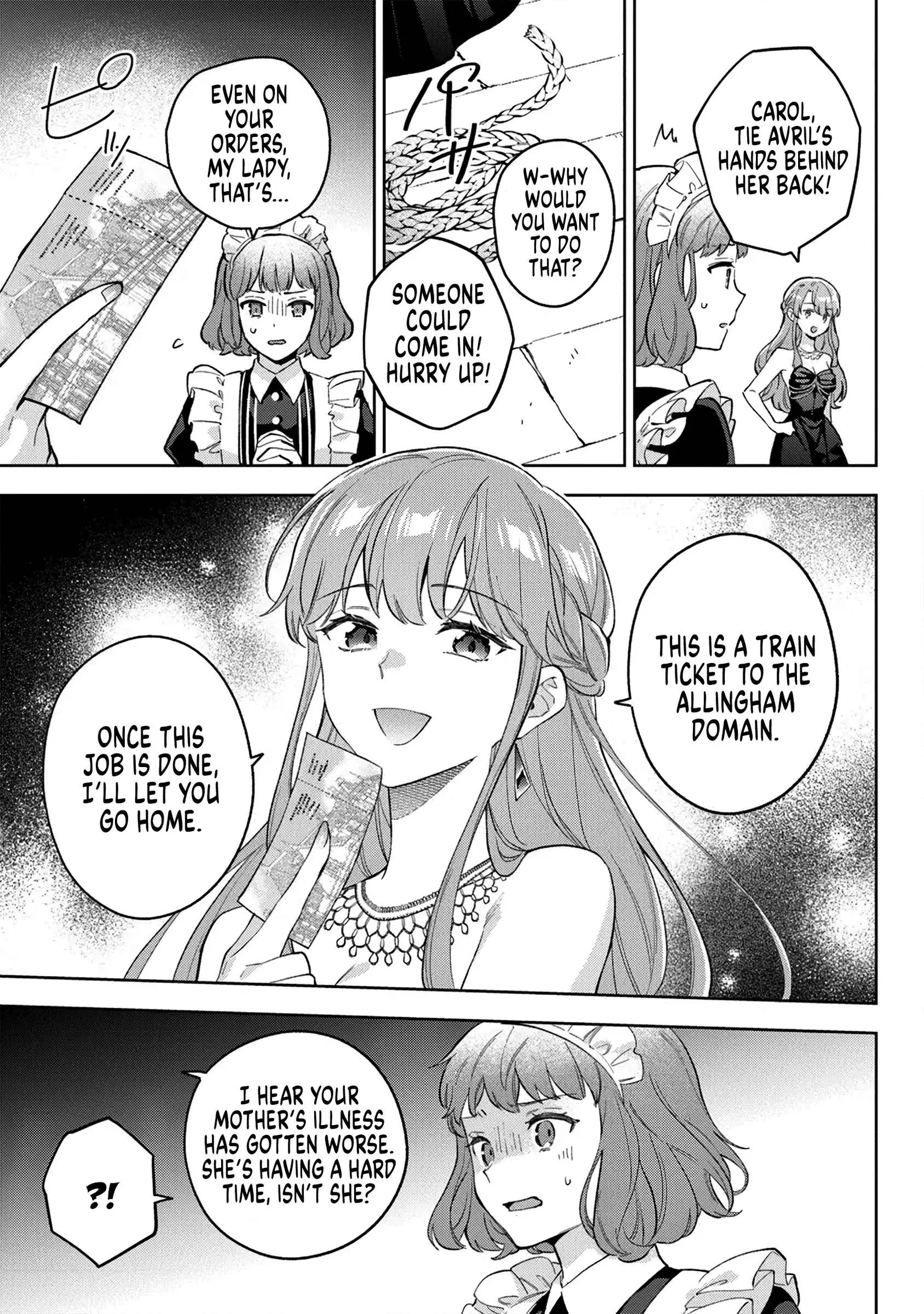 An Incompetent Woman Wants to Be a Villainess ~The Young Lady Who Married as a Substitute for Her Stepsister Didn't Notice the Duke's Doting~ Chapter 20 page 15