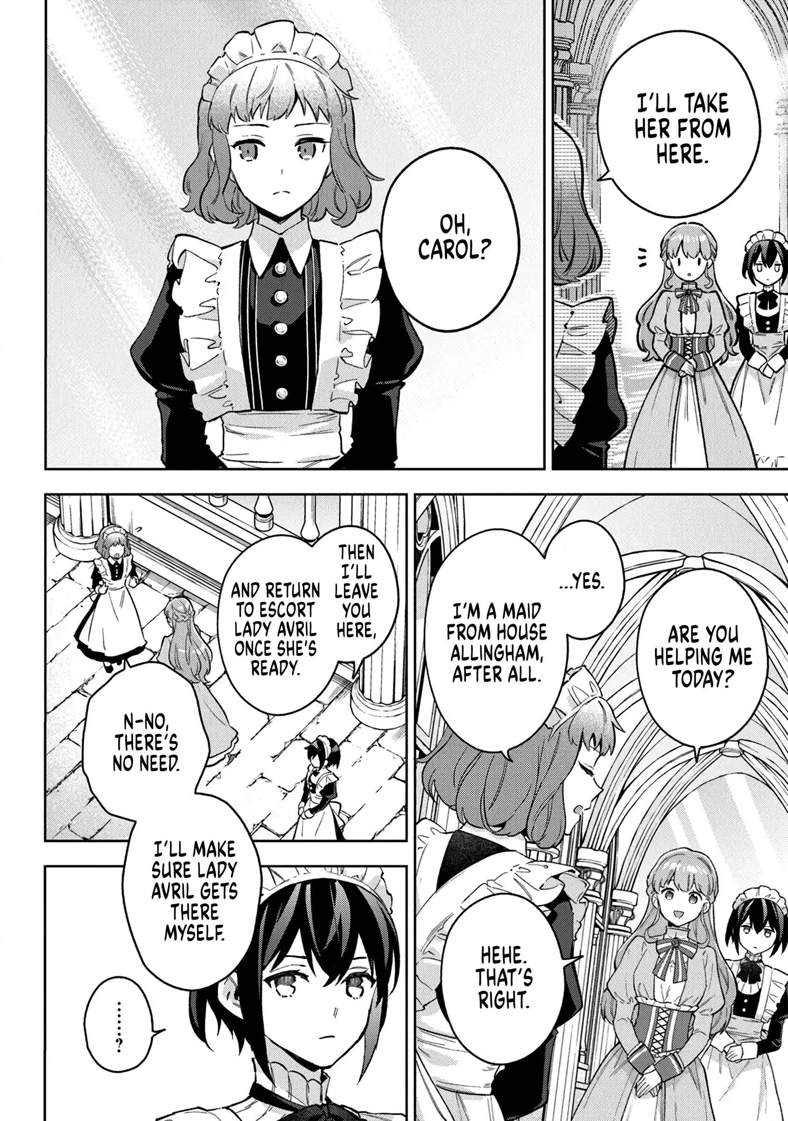 An Incompetent Woman Wants to Be a Villainess ~The Young Lady Who Married as a Substitute for Her Stepsister Didn't Notice the Duke's Doting~ Chapter 20 page 6