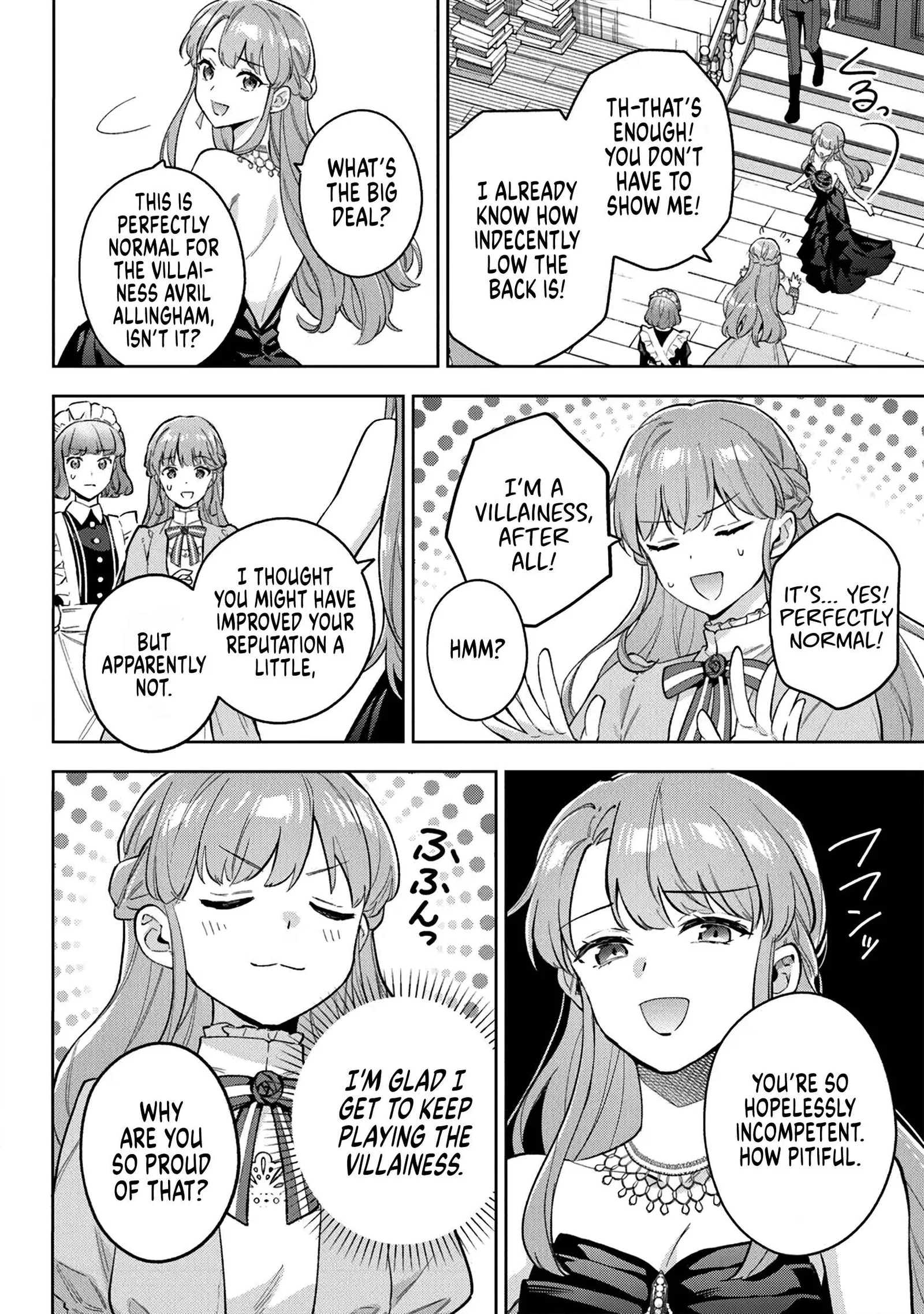 An Incompetent Woman Wants to Be a Villainess ~The Young Lady Who Married as a Substitute for Her Stepsister Didn't Notice the Duke's Doting~ Chapter 20 page 14