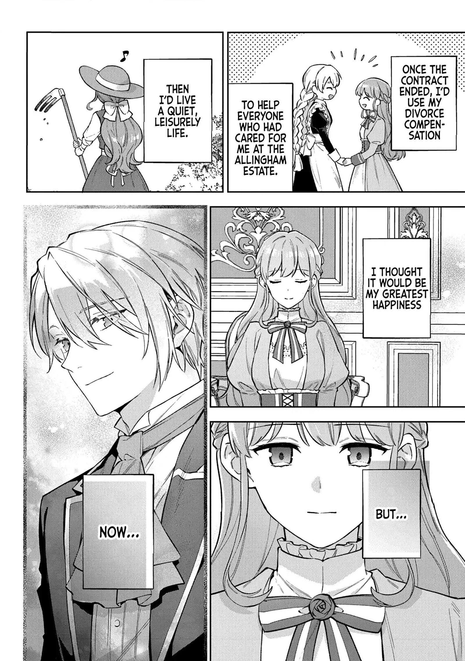 An Incompetent Woman Wants to Be a Villainess ~The Young Lady Who Married as a Substitute for Her Stepsister Didn't Notice the Duke's Doting~ Chapter 20 page 4
