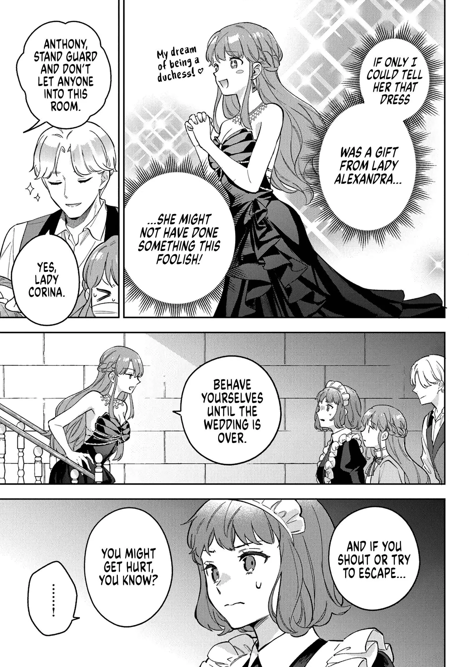 An Incompetent Woman Wants to Be a Villainess ~The Young Lady Who Married as a Substitute for Her Stepsister Didn't Notice the Duke's Doting~ Chapter 20 page 23