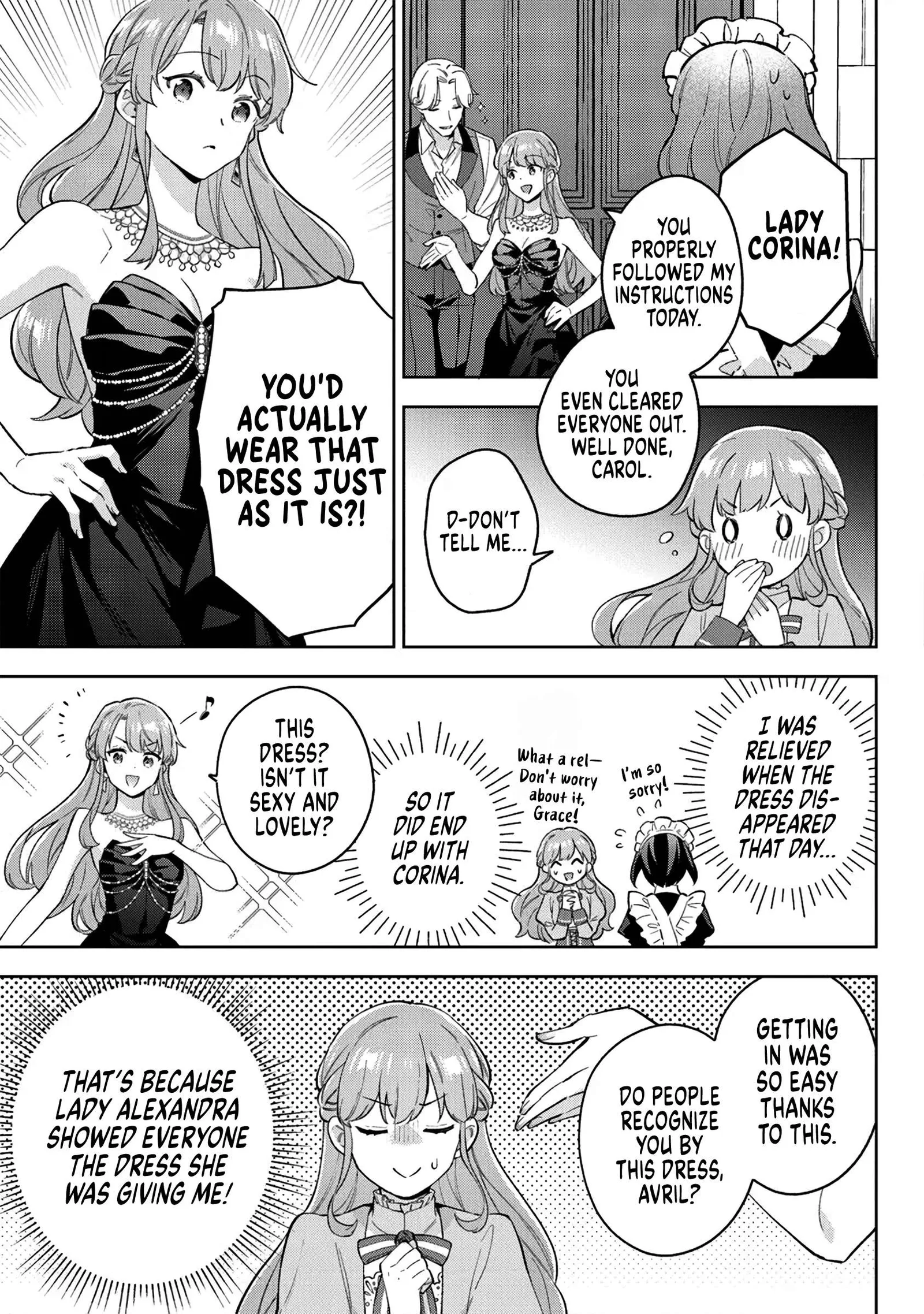 An Incompetent Woman Wants to Be a Villainess ~The Young Lady Who Married as a Substitute for Her Stepsister Didn't Notice the Duke's Doting~ Chapter 20 page 13