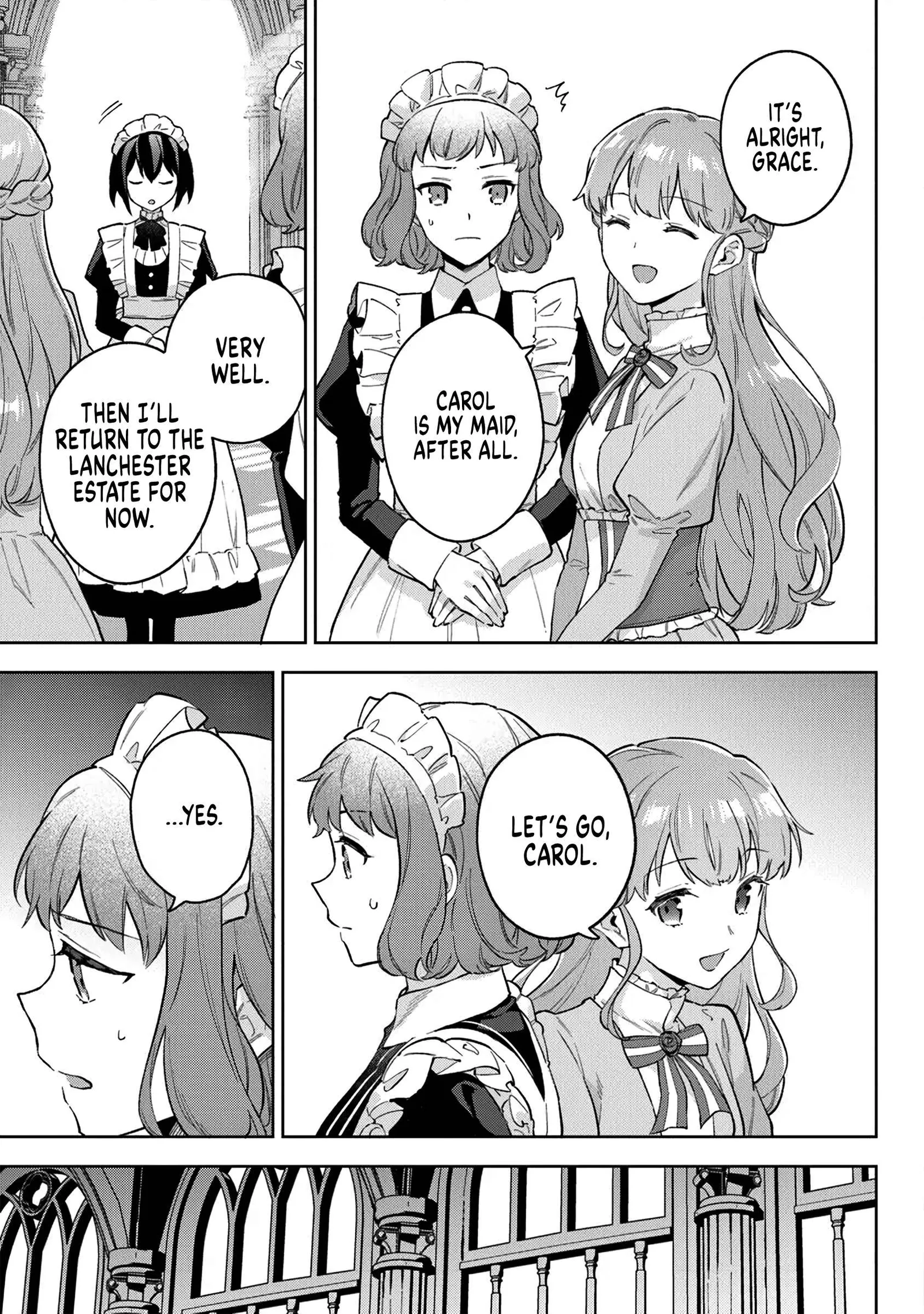 An Incompetent Woman Wants to Be a Villainess ~The Young Lady Who Married as a Substitute for Her Stepsister Didn't Notice the Duke's Doting~ Chapter 20 page 7