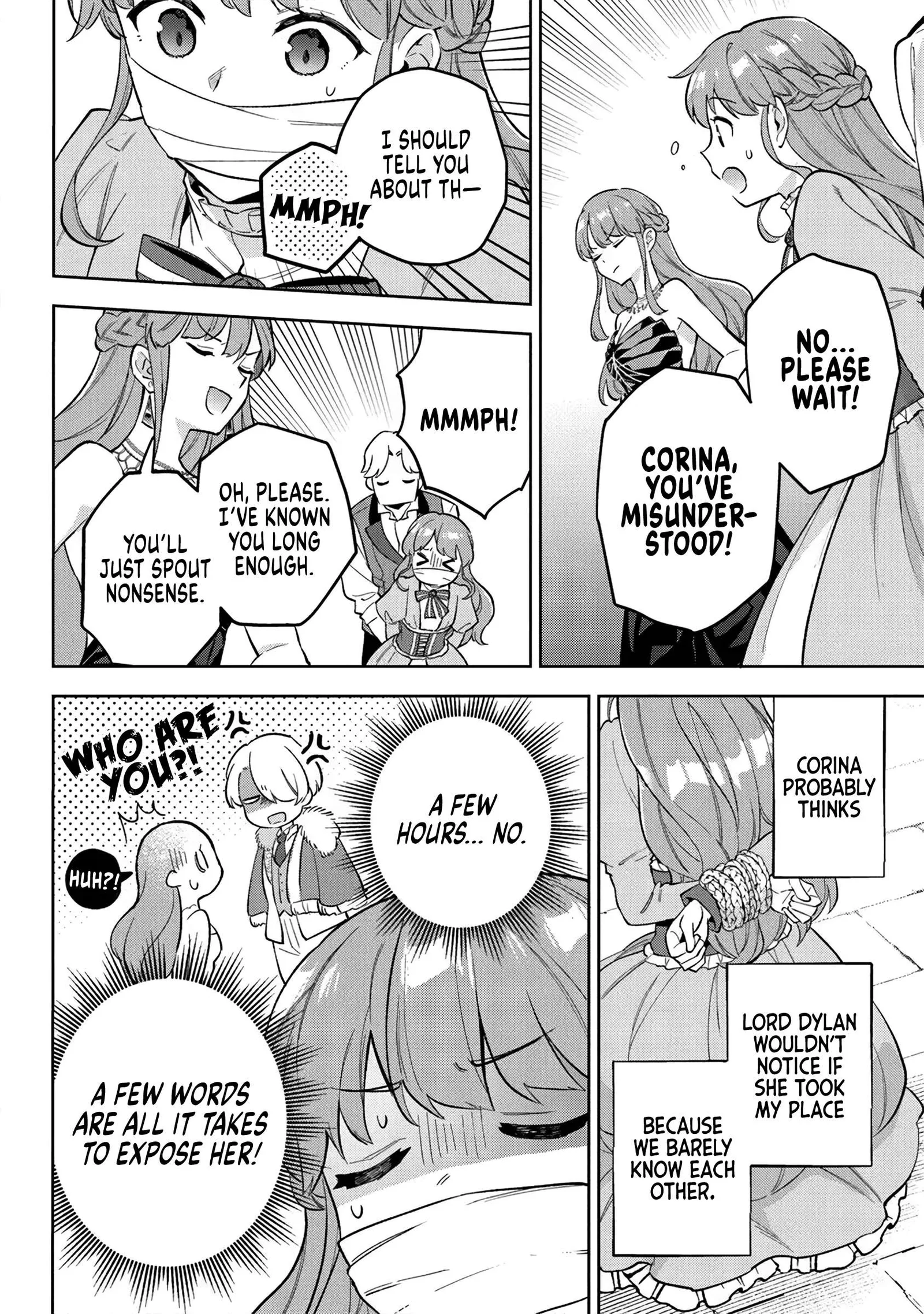 An Incompetent Woman Wants to Be a Villainess ~The Young Lady Who Married as a Substitute for Her Stepsister Didn't Notice the Duke's Doting~ Chapter 20 page 22