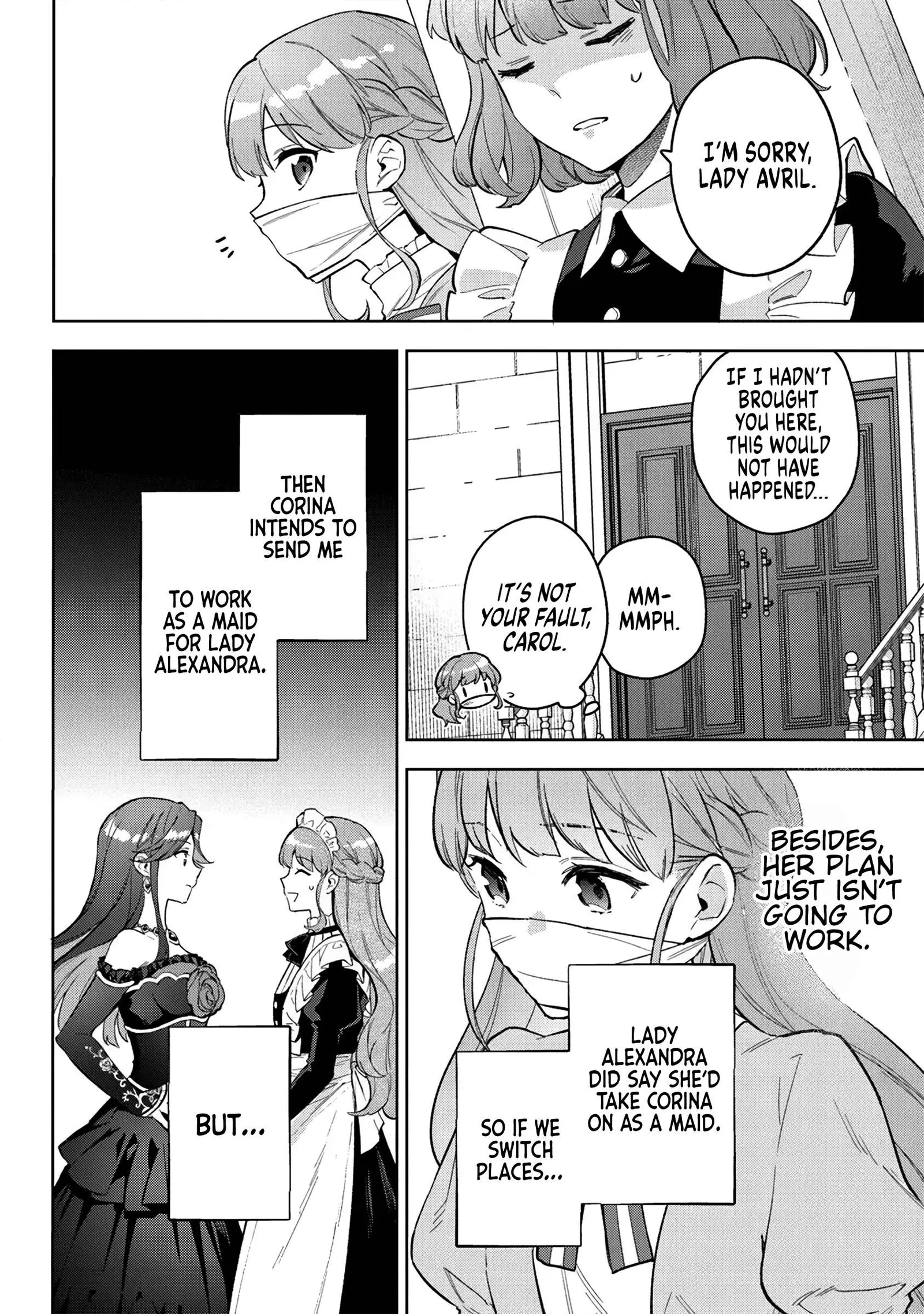 An Incompetent Woman Wants to Be a Villainess ~The Young Lady Who Married as a Substitute for Her Stepsister Didn't Notice the Duke's Doting~ Chapter 20 page 26