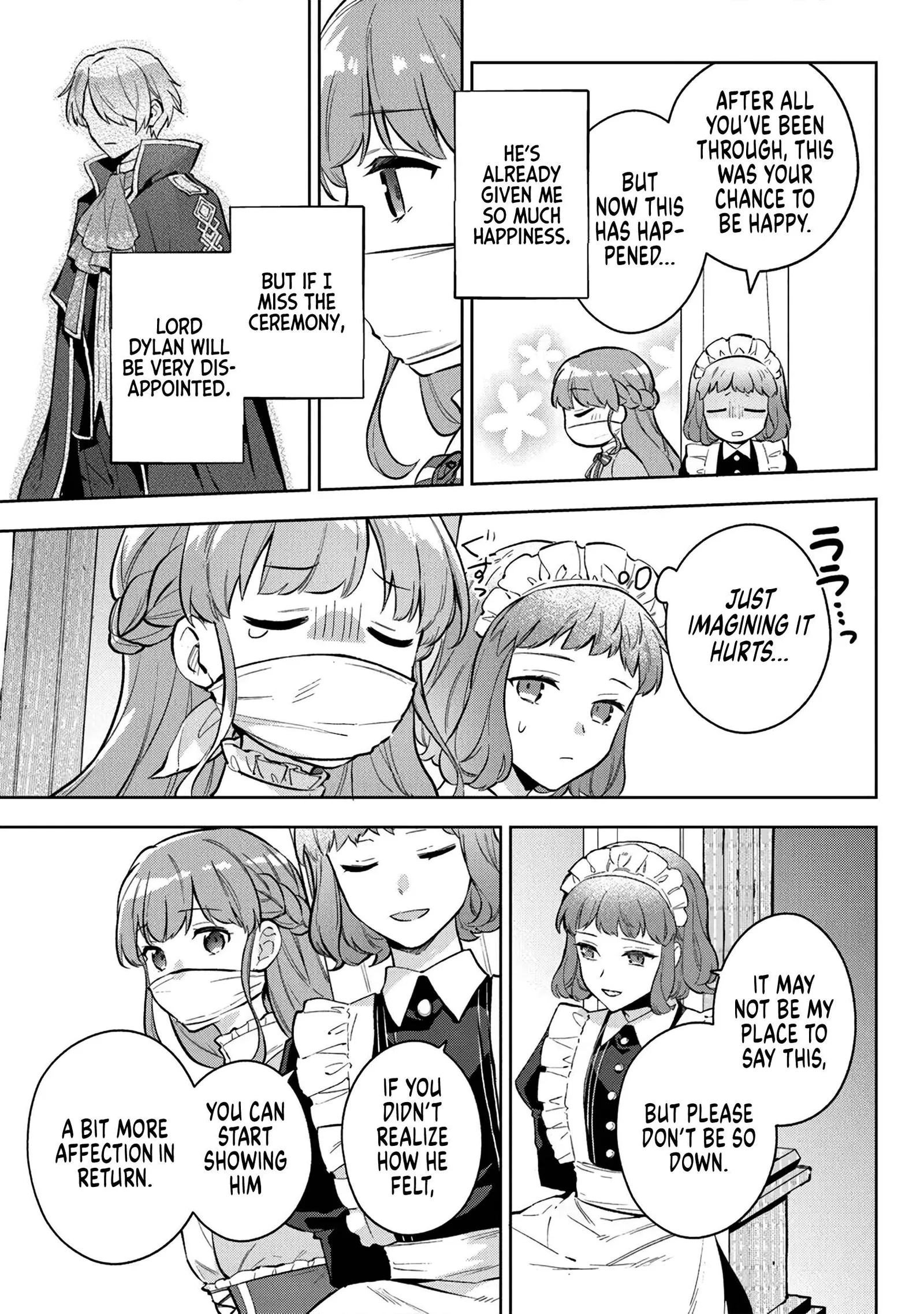 An Incompetent Woman Wants to Be a Villainess ~The Young Lady Who Married as a Substitute for Her Stepsister Didn't Notice the Duke's Doting~ Chapter 21 page 9