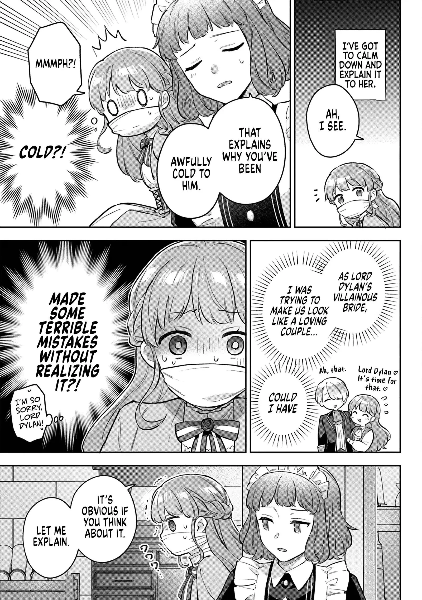 An Incompetent Woman Wants to Be a Villainess ~The Young Lady Who Married as a Substitute for Her Stepsister Didn't Notice the Duke's Doting~ Chapter 21 page 5
