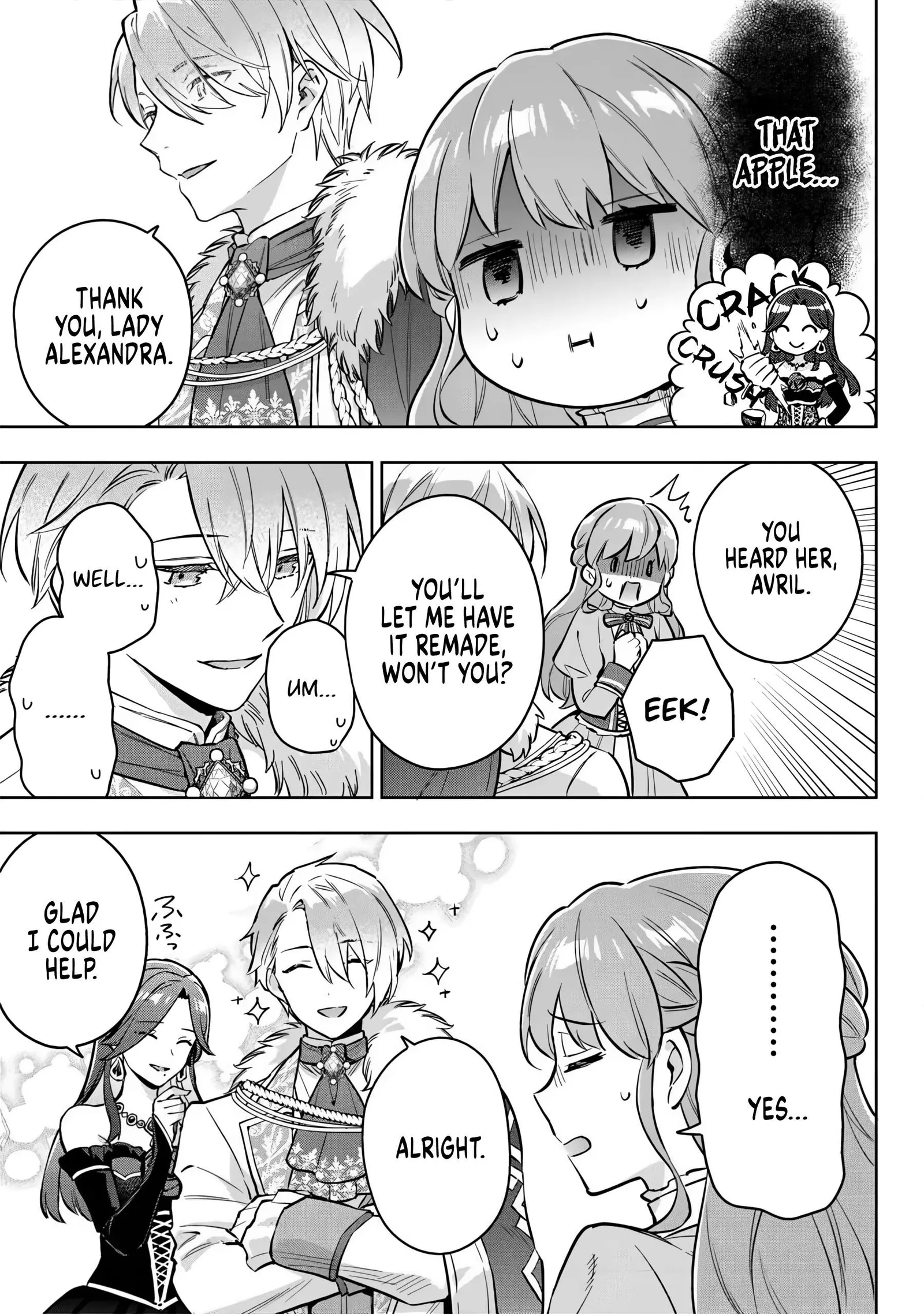 An Incompetent Woman Wants to Be a Villainess ~The Young Lady Who Married as a Substitute for Her Stepsister Didn't Notice the Duke's Doting~ Chapter 22 page 13