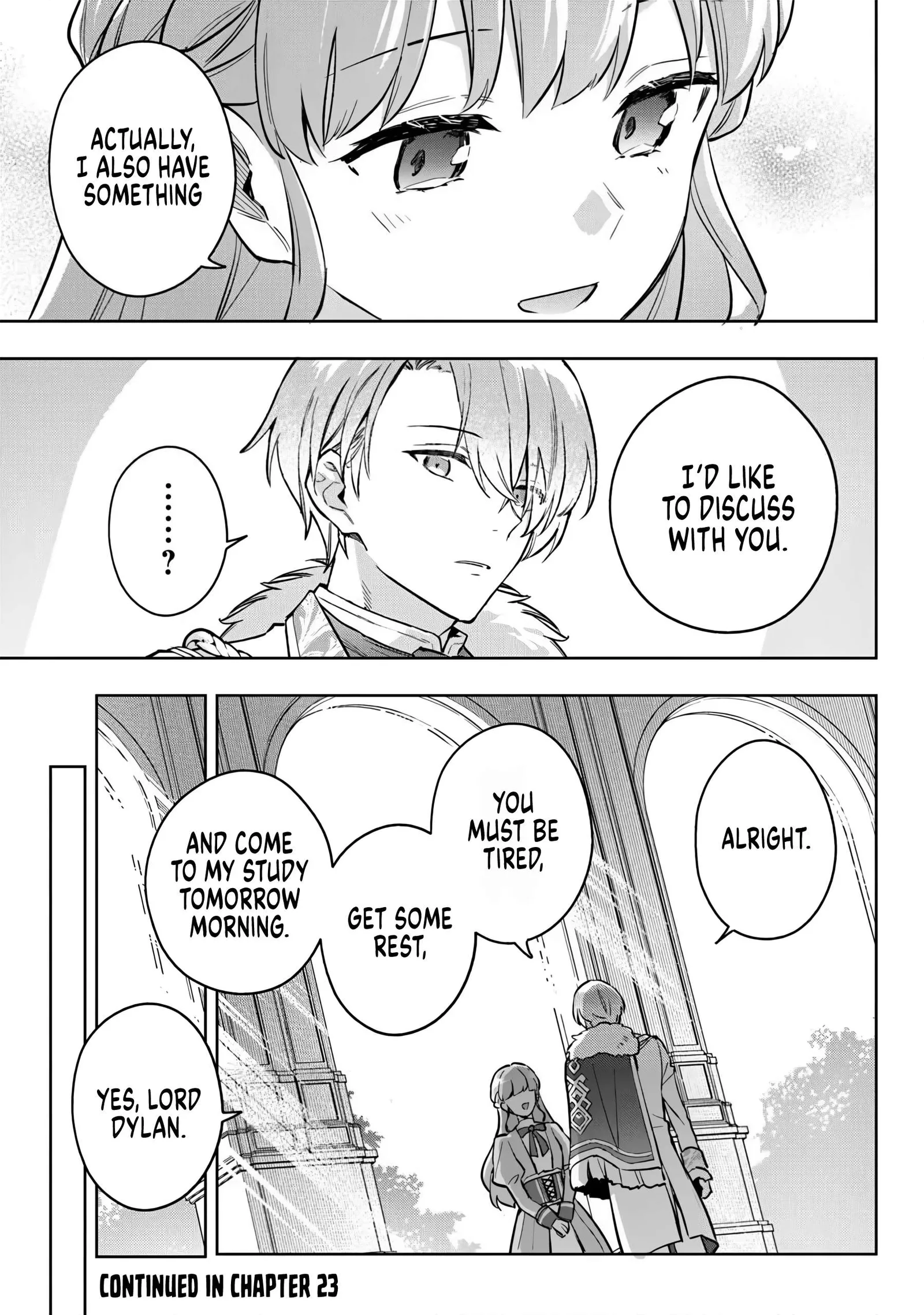 An Incompetent Woman Wants to Be a Villainess ~The Young Lady Who Married as a Substitute for Her Stepsister Didn't Notice the Duke's Doting~ Chapter 22 page 19