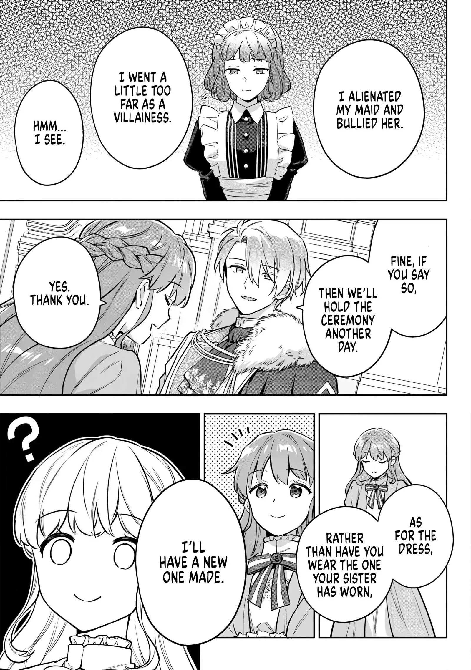 An Incompetent Woman Wants to Be a Villainess ~The Young Lady Who Married as a Substitute for Her Stepsister Didn't Notice the Duke's Doting~ Chapter 22 page 9