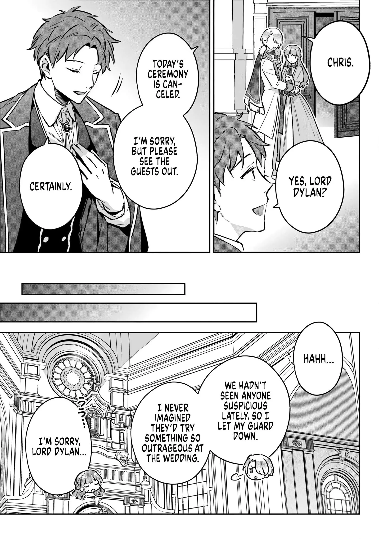 An Incompetent Woman Wants to Be a Villainess ~The Young Lady Who Married as a Substitute for Her Stepsister Didn't Notice the Duke's Doting~ Chapter 22 page 7