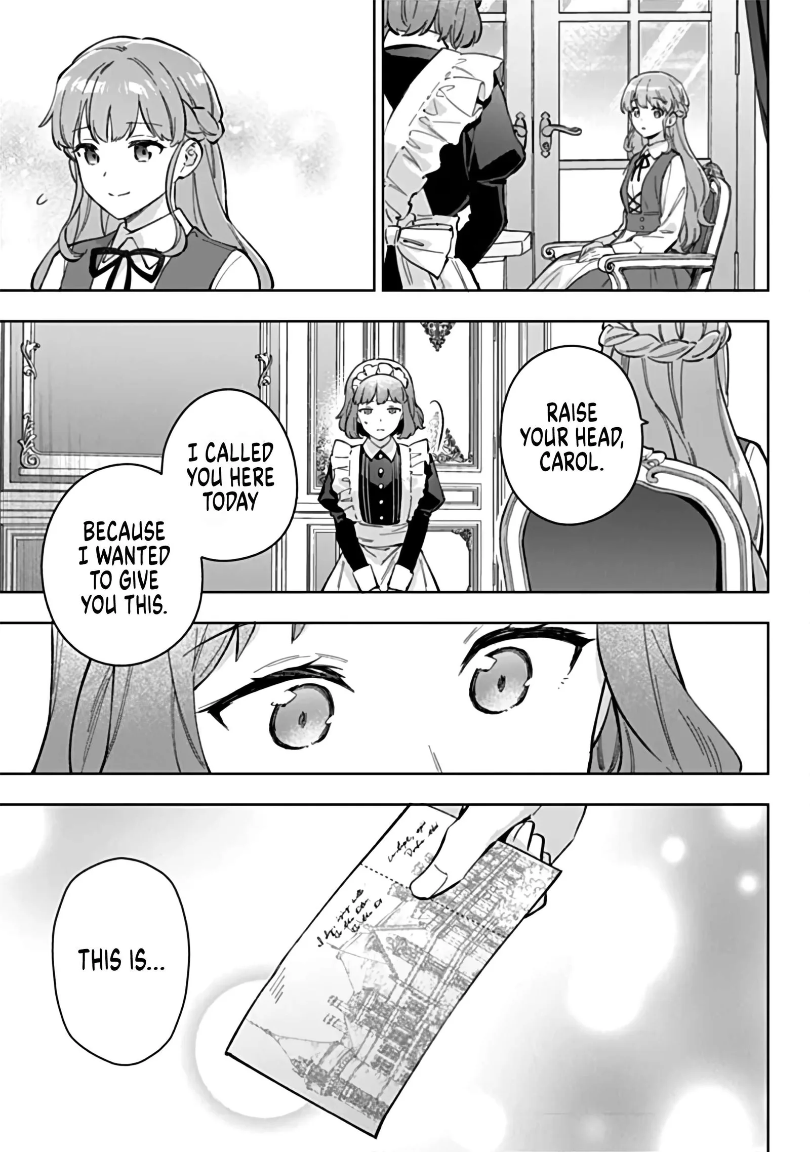 An Incompetent Woman Wants to Be a Villainess ~The Young Lady Who Married as a Substitute for Her Stepsister Didn't Notice the Duke's Doting~ Chapter 23 page 3