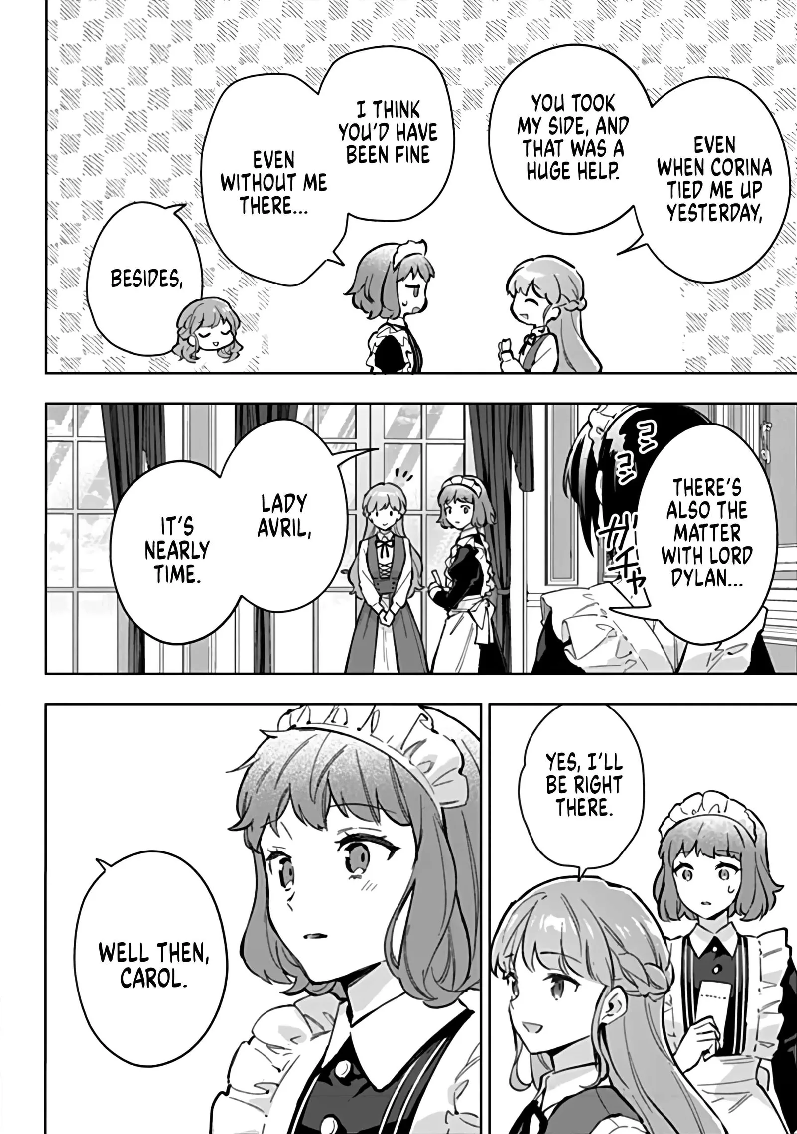 An Incompetent Woman Wants to Be a Villainess ~The Young Lady Who Married as a Substitute for Her Stepsister Didn't Notice the Duke's Doting~ Chapter 23 page 6