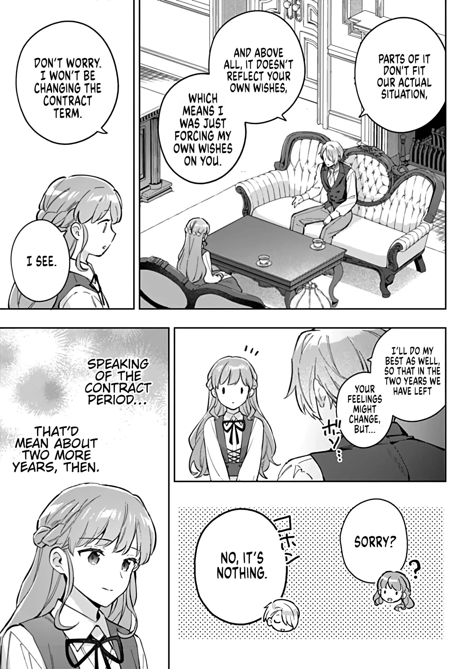 An Incompetent Woman Wants to Be a Villainess ~The Young Lady Who Married as a Substitute for Her Stepsister Didn't Notice the Duke's Doting~ Chapter 23 page 9