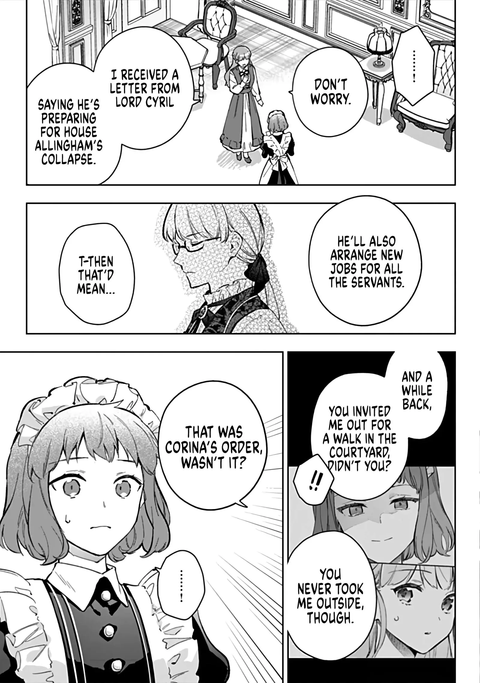 An Incompetent Woman Wants to Be a Villainess ~The Young Lady Who Married as a Substitute for Her Stepsister Didn't Notice the Duke's Doting~ Chapter 23 page 5