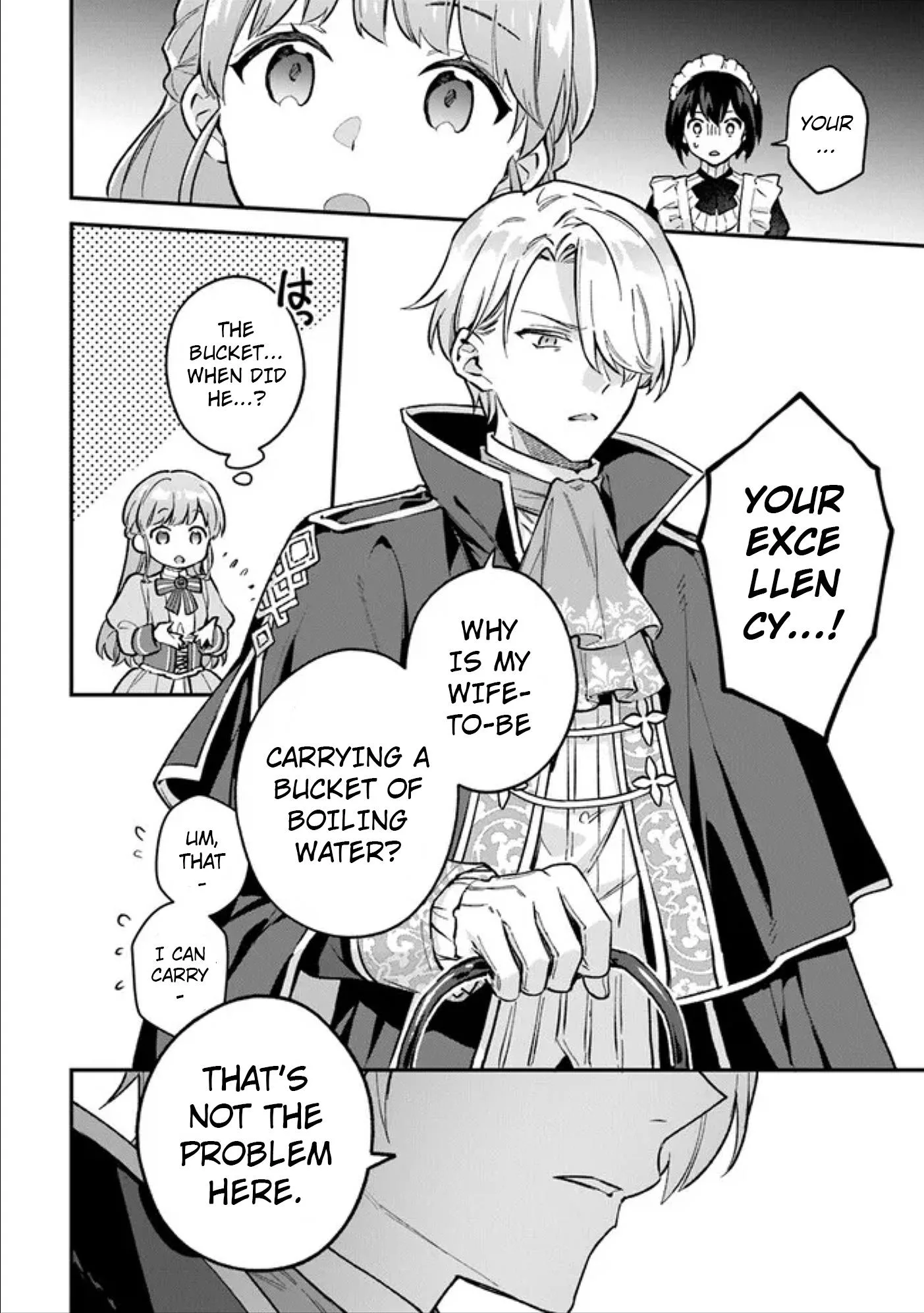 An Incompetent Woman Wants to Be a Villainess ~The Young Lady Who Married as a Substitute for Her Stepsister Didn't Notice the Duke's Doting~ Chapter 3.2 page 6