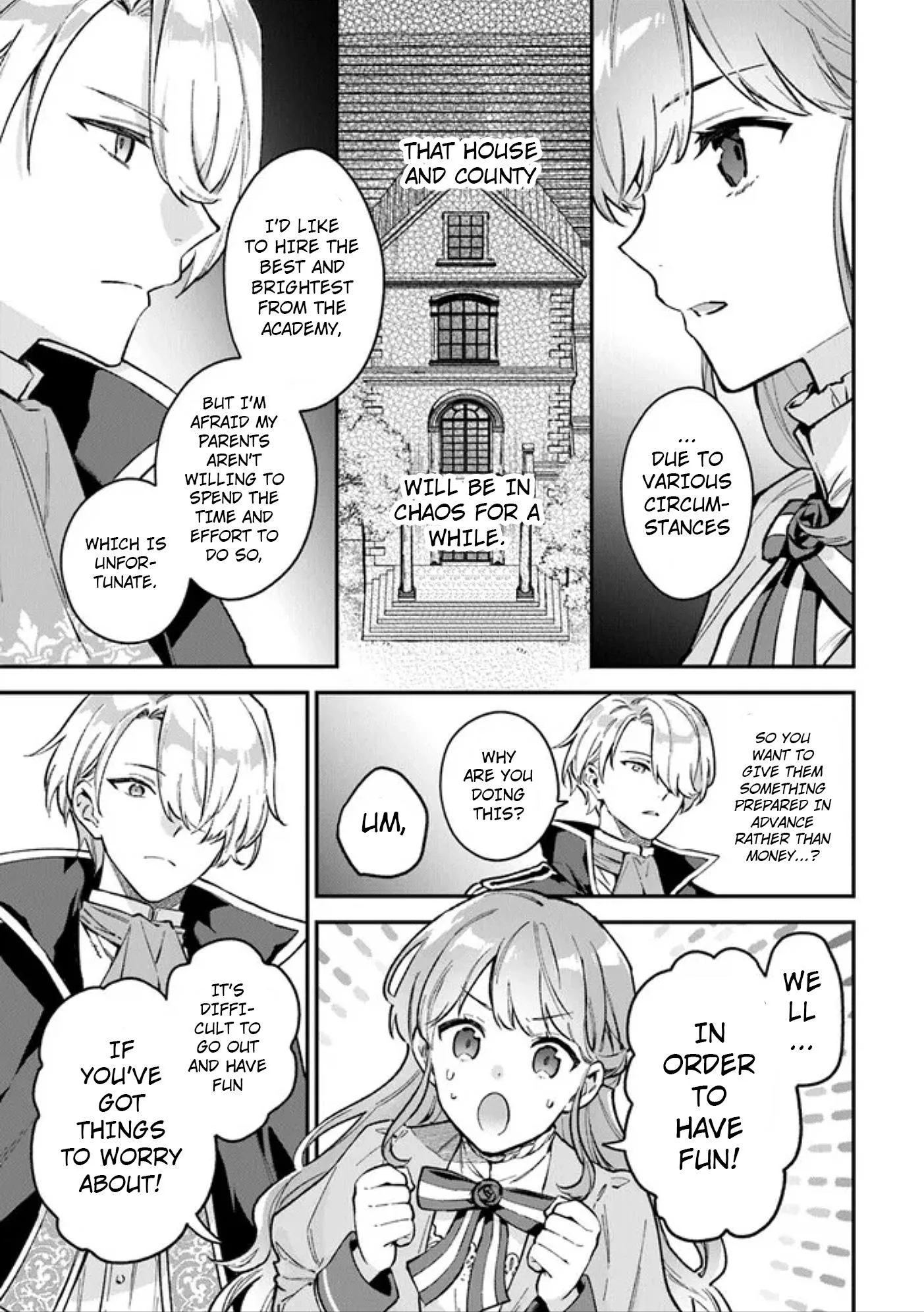 An Incompetent Woman Wants to Be a Villainess ~The Young Lady Who Married as a Substitute for Her Stepsister Didn't Notice the Duke's Doting~ Chapter 3.2 page 13