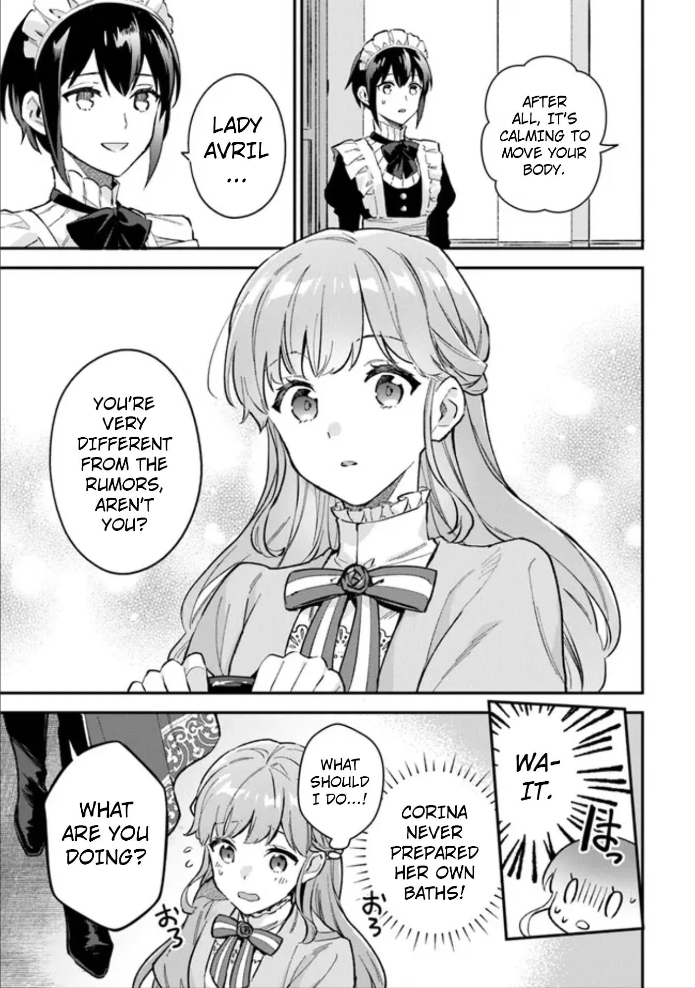 An Incompetent Woman Wants to Be a Villainess ~The Young Lady Who Married as a Substitute for Her Stepsister Didn't Notice the Duke's Doting~ Chapter 3.2 page 5