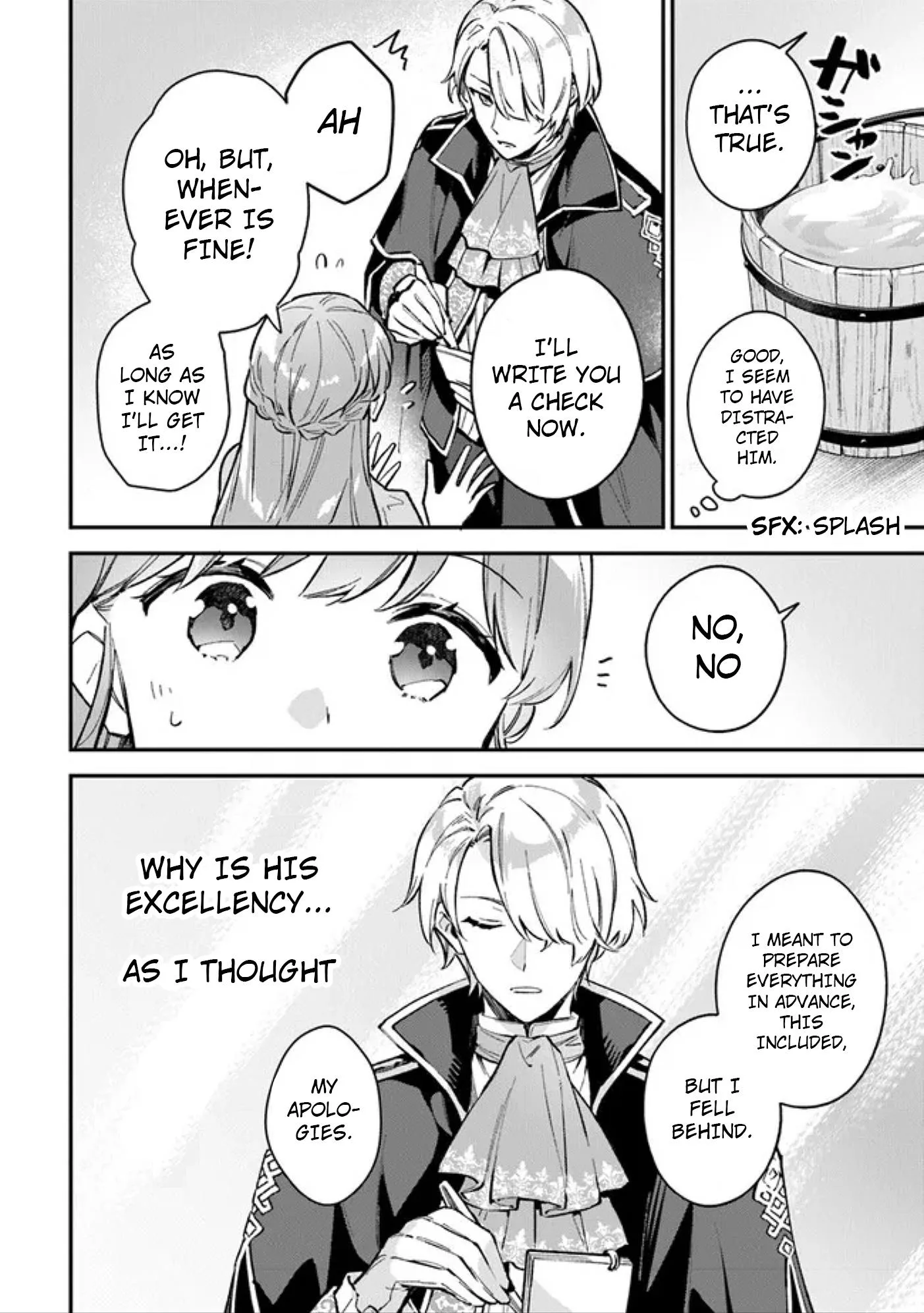 An Incompetent Woman Wants to Be a Villainess ~The Young Lady Who Married as a Substitute for Her Stepsister Didn't Notice the Duke's Doting~ Chapter 3.2 page 10