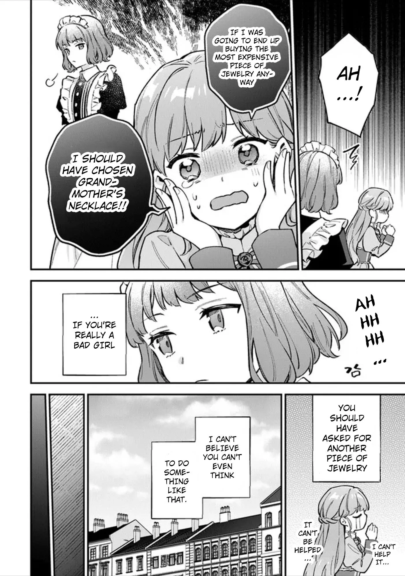An Incompetent Woman Wants to Be a Villainess ~The Young Lady Who Married as a Substitute for Her Stepsister Didn't Notice the Duke's Doting~ Chapter 3 page 20