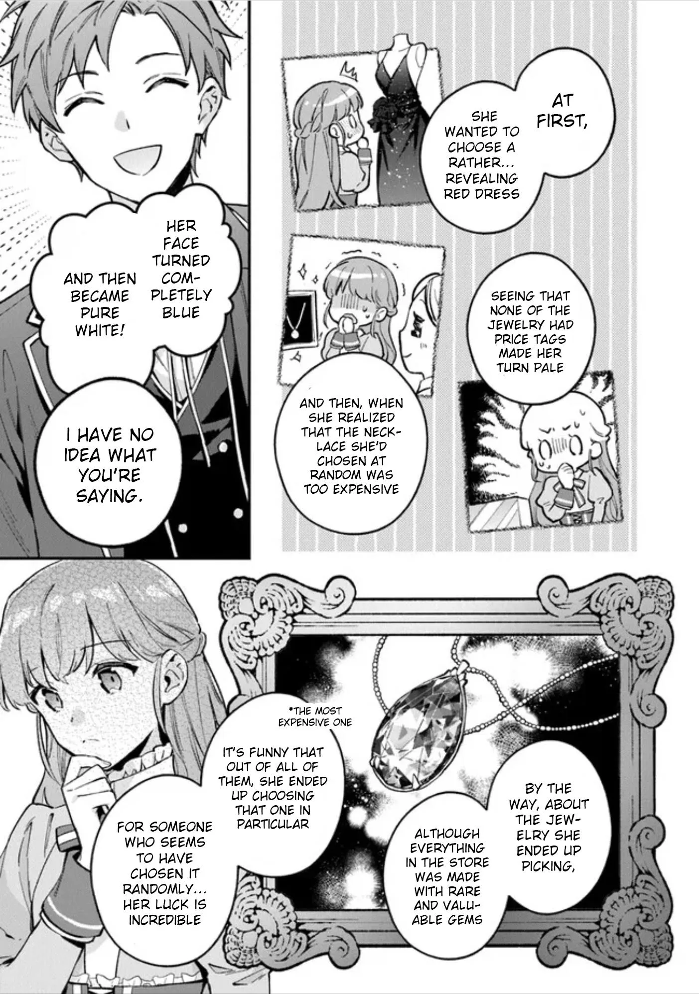 An Incompetent Woman Wants to Be a Villainess ~The Young Lady Who Married as a Substitute for Her Stepsister Didn't Notice the Duke's Doting~ Chapter 4.1 page 9