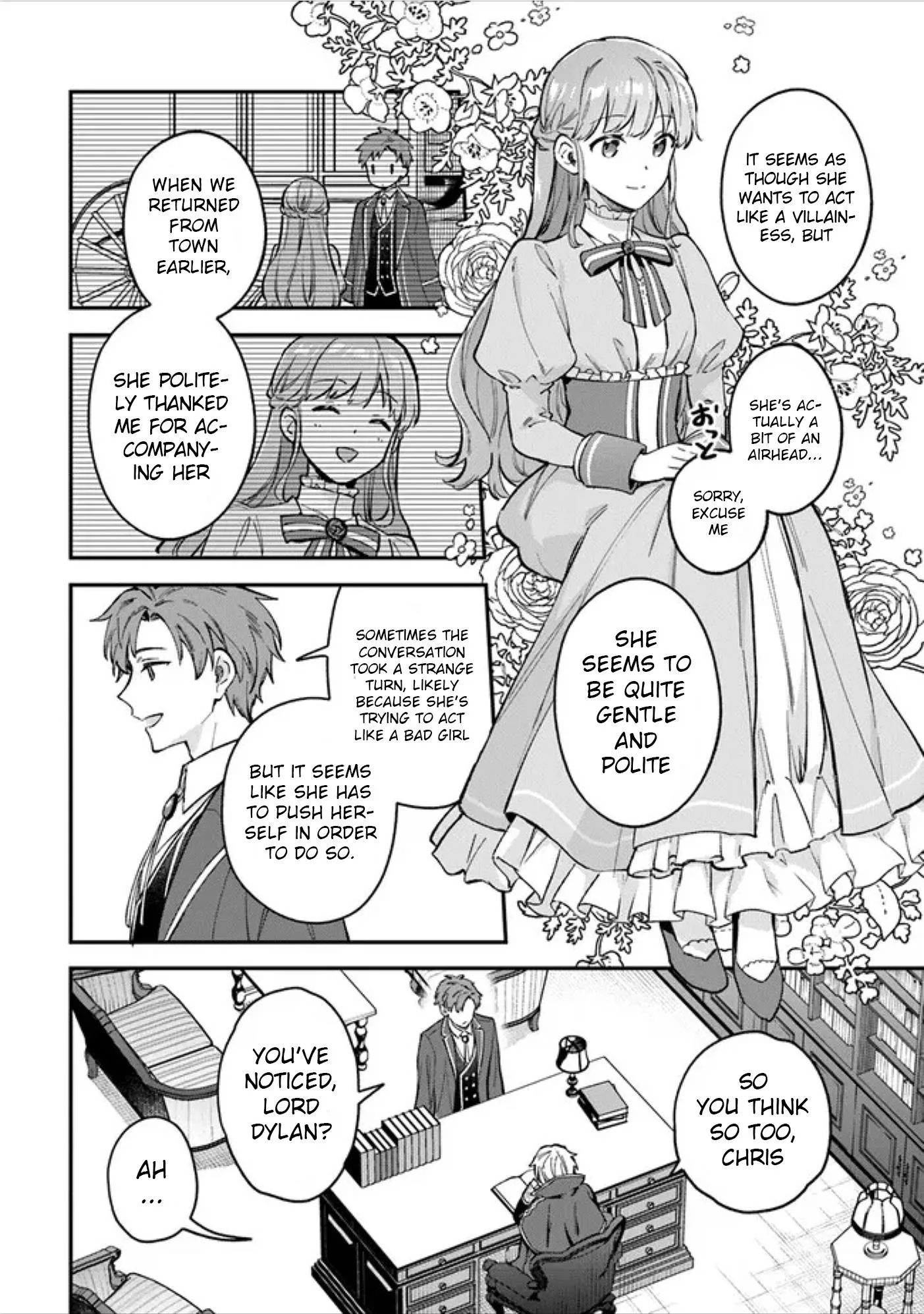 An Incompetent Woman Wants to Be a Villainess ~The Young Lady Who Married as a Substitute for Her Stepsister Didn't Notice the Duke's Doting~ Chapter 4.1 page 10