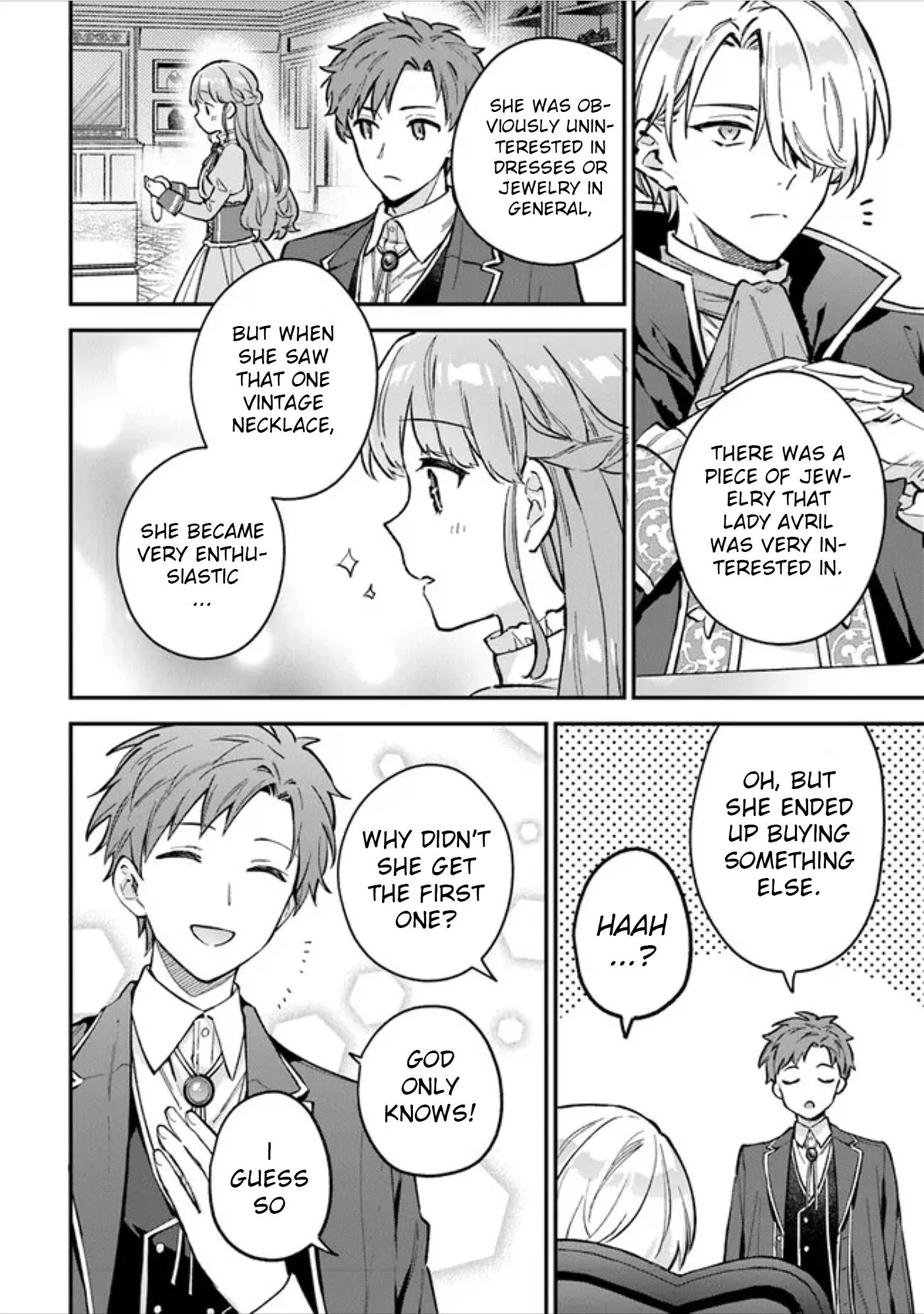 An Incompetent Woman Wants to Be a Villainess ~The Young Lady Who Married as a Substitute for Her Stepsister Didn't Notice the Duke's Doting~ Chapter 4.1 page 14